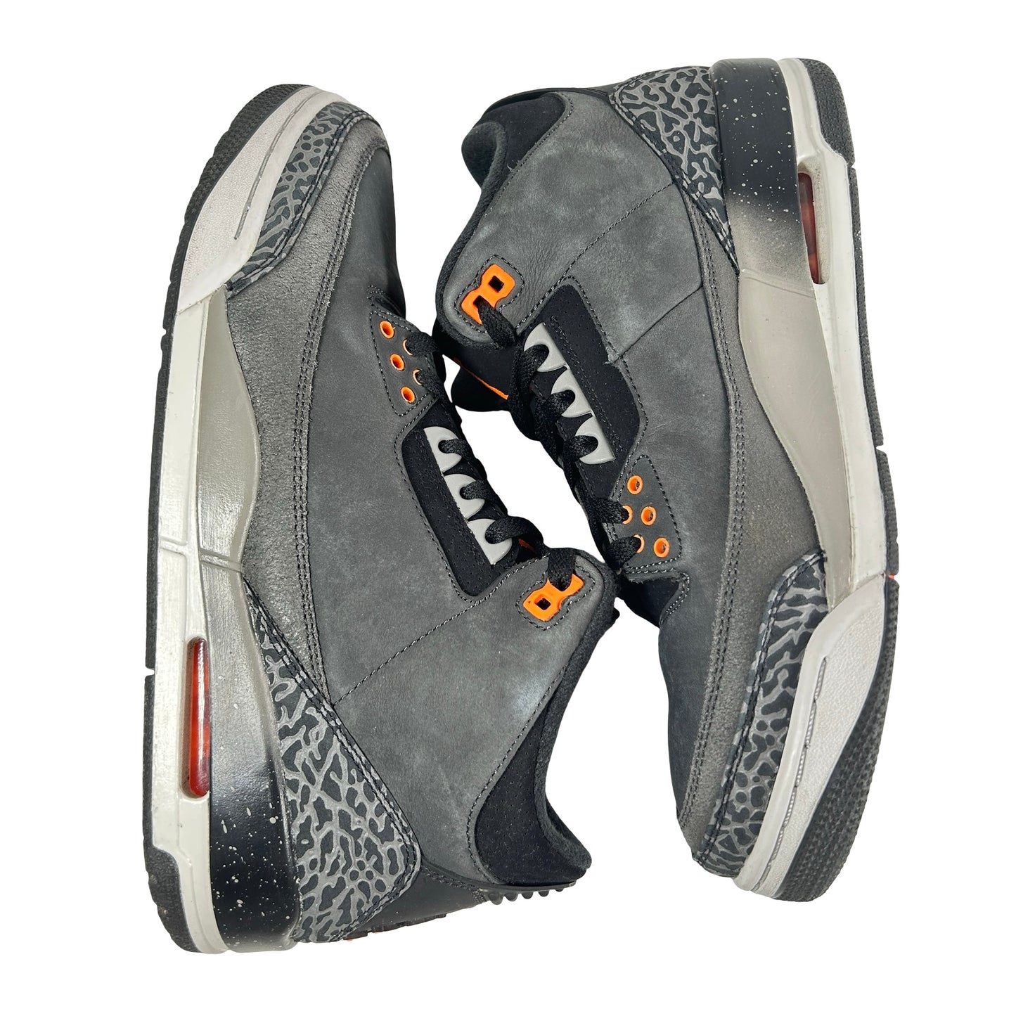 CT8532 080 Jordan 3 Retro Fear Pack (2023) [USED] - 9.5 M (Used5)
