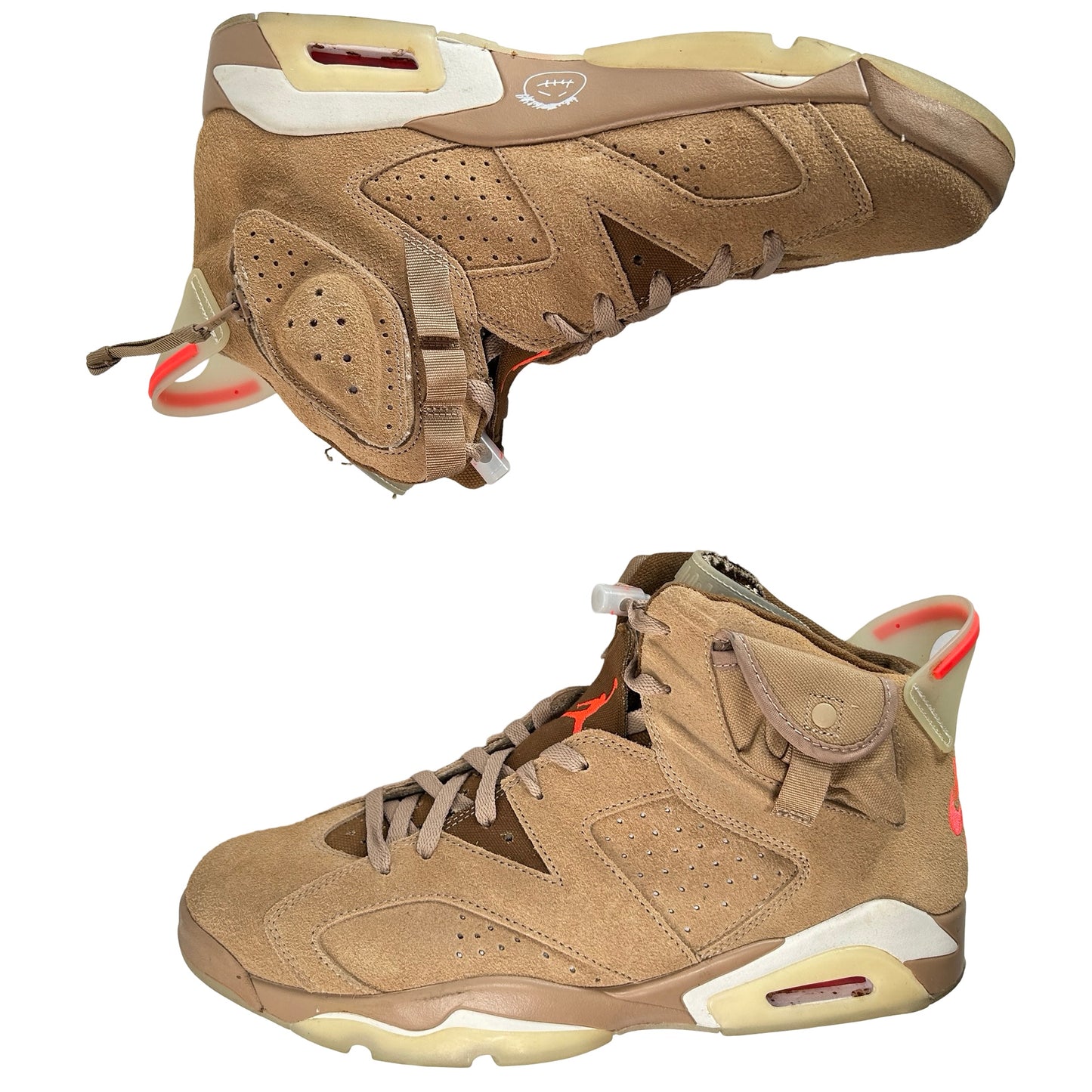 DH0690 200 Jordan 6 Retro Travis Scott British Khaki [USED] - 12.5 M (Used2)