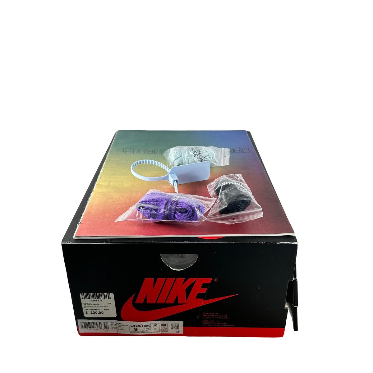 AA3834 100 Jordan 1 Retro High Virgil Abloh Archive Alaska [USED] - 9 M (Used)