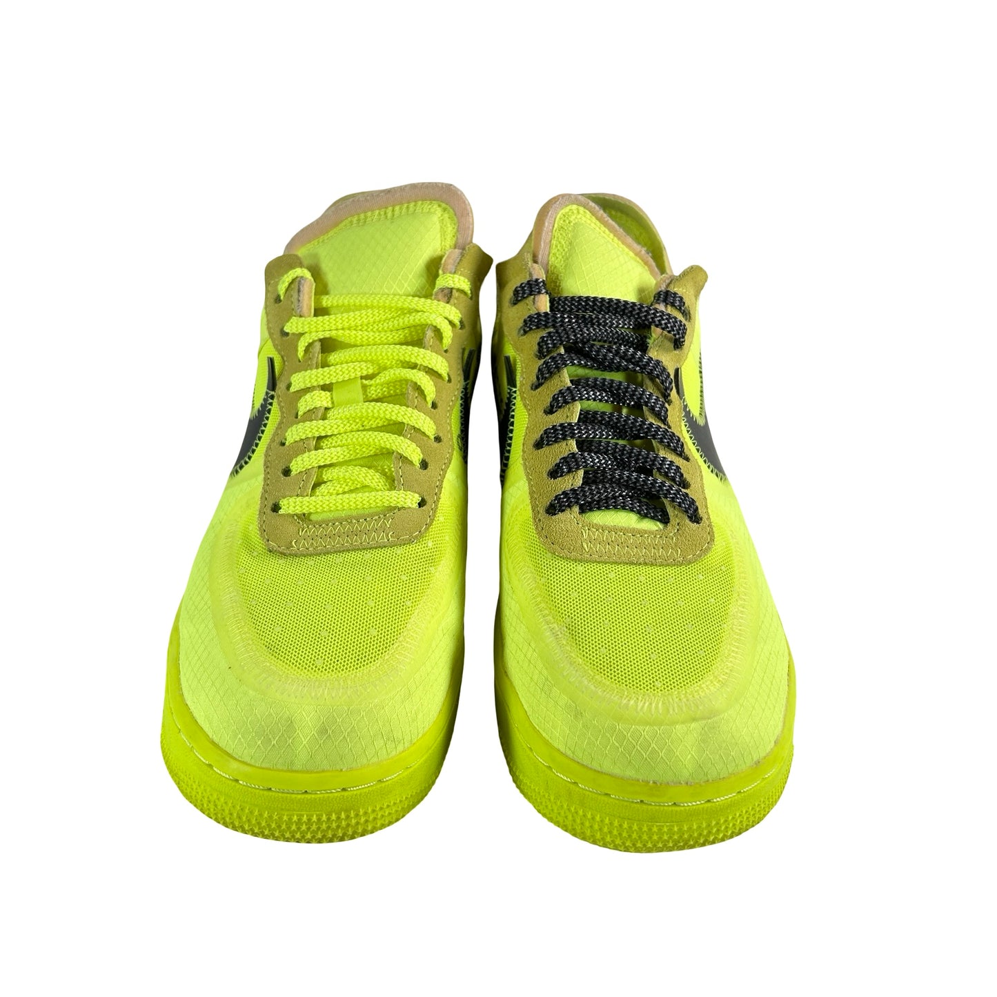 AO4606 700 Nike Air Force 1 Low Off-White Volt [USED] - 8.5 M (Used)