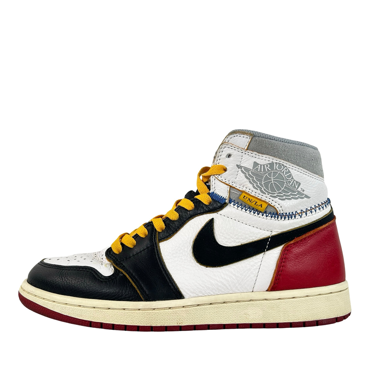 BV1300 106 Jordan 1 Union Black Toe [USED] - 9 M (Used)