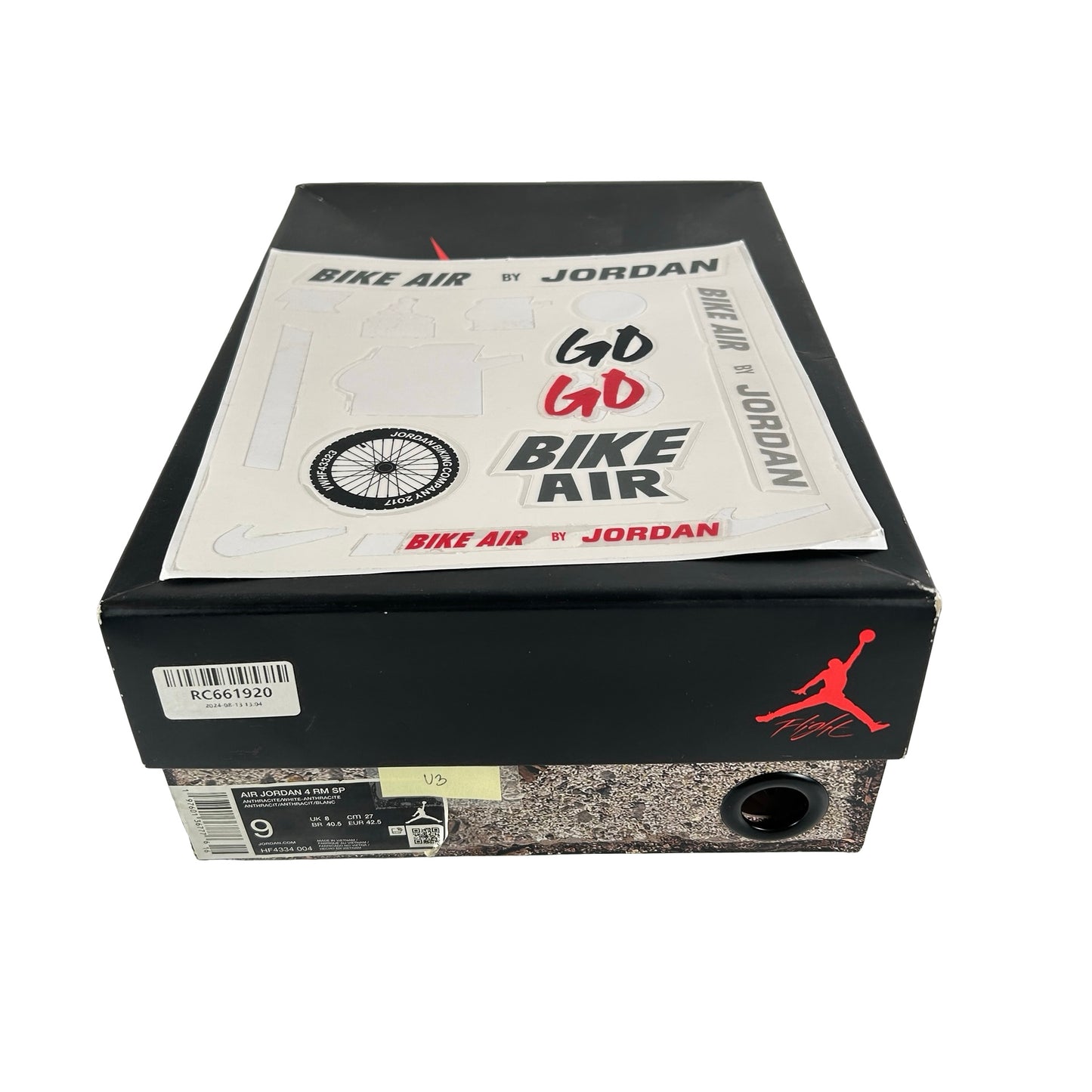 HF4334 004 Jordan 4 RM SP Nigel Sylvester Driveway Grey [USED] - 9 M (Used3)