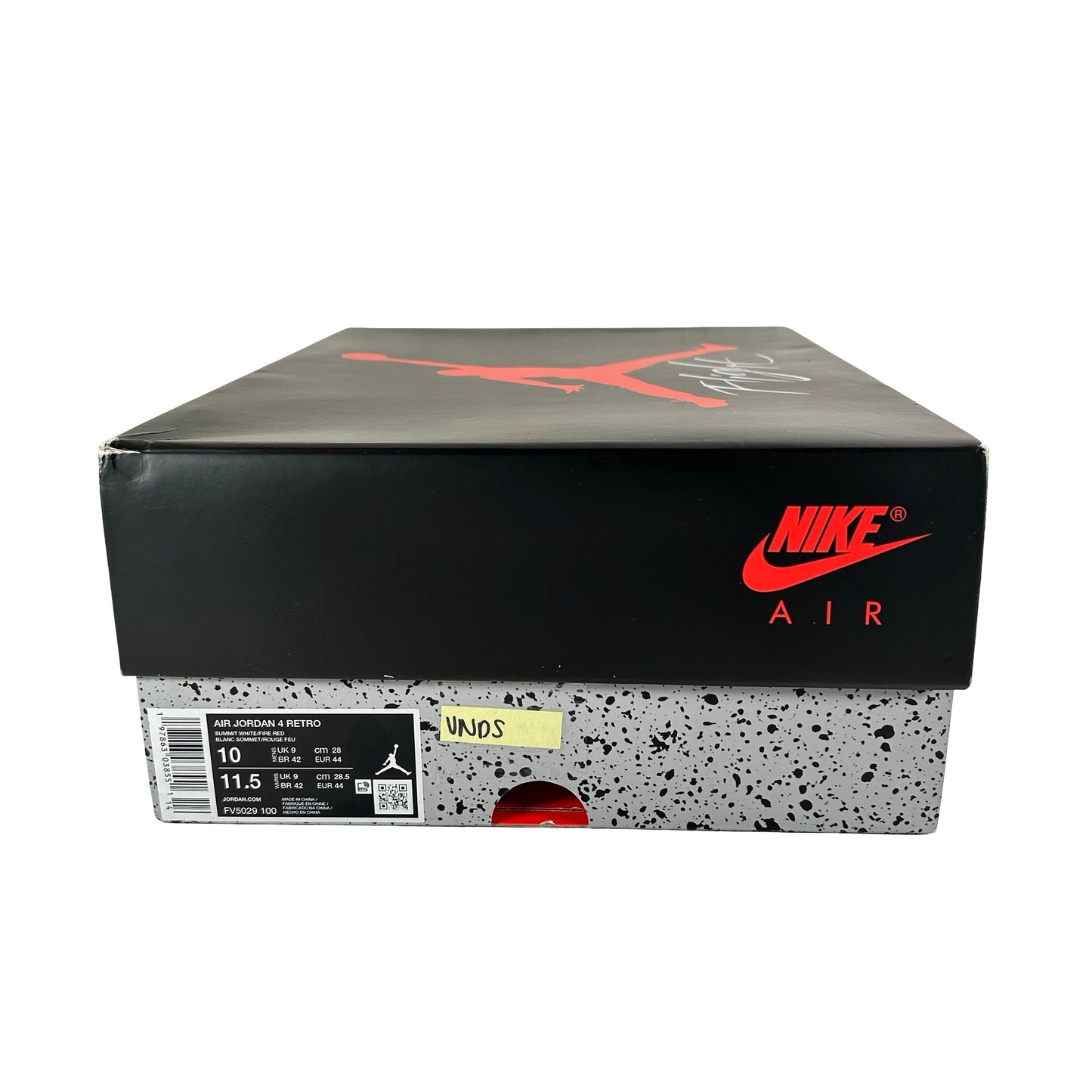 FV5029 100 Jordan 4 Retro White Cement (2025) [USED] - 10 M (VNDS)