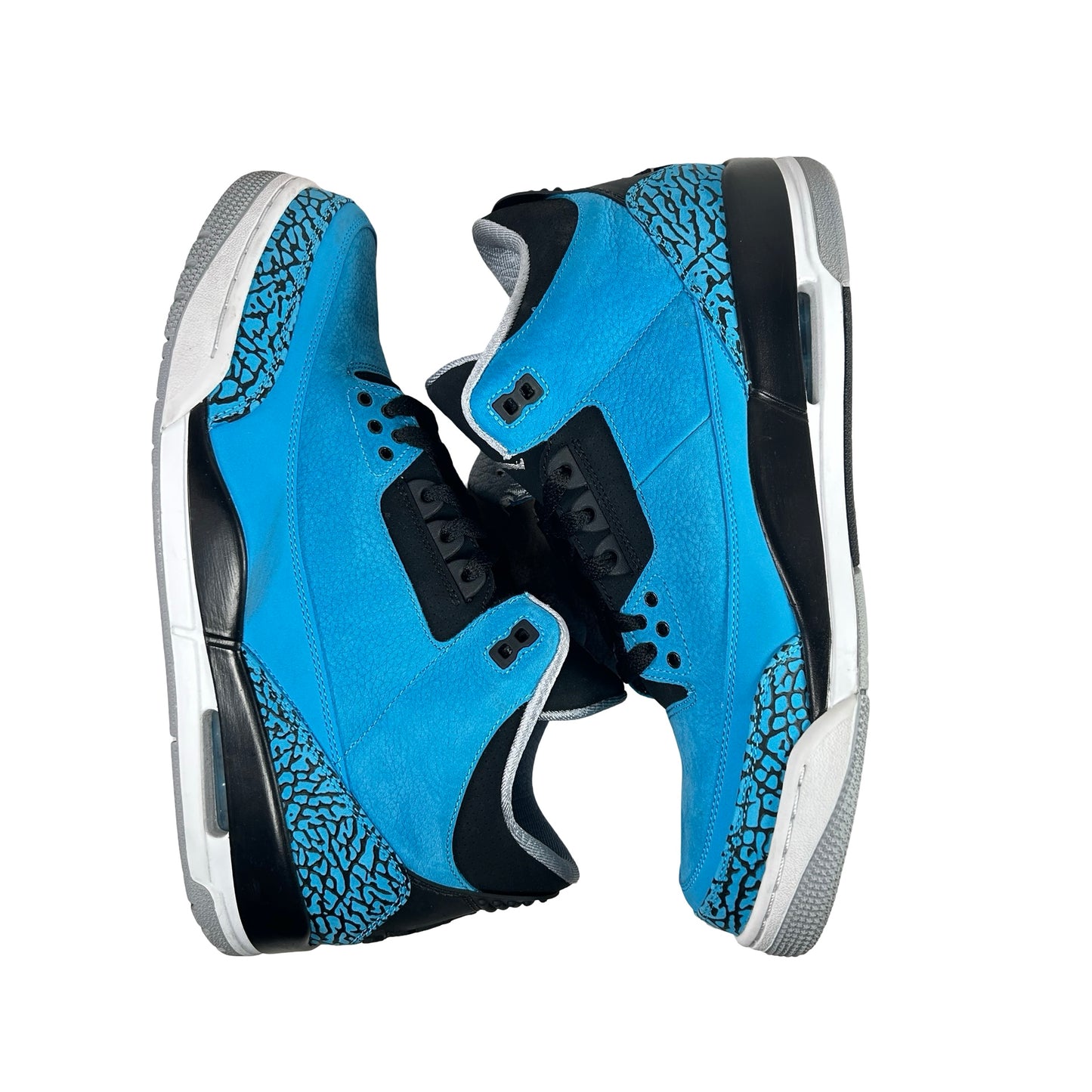 136064 406 Jordan 3 Retro Powder Blue [USED]  - 11 M (Used) (No Box)