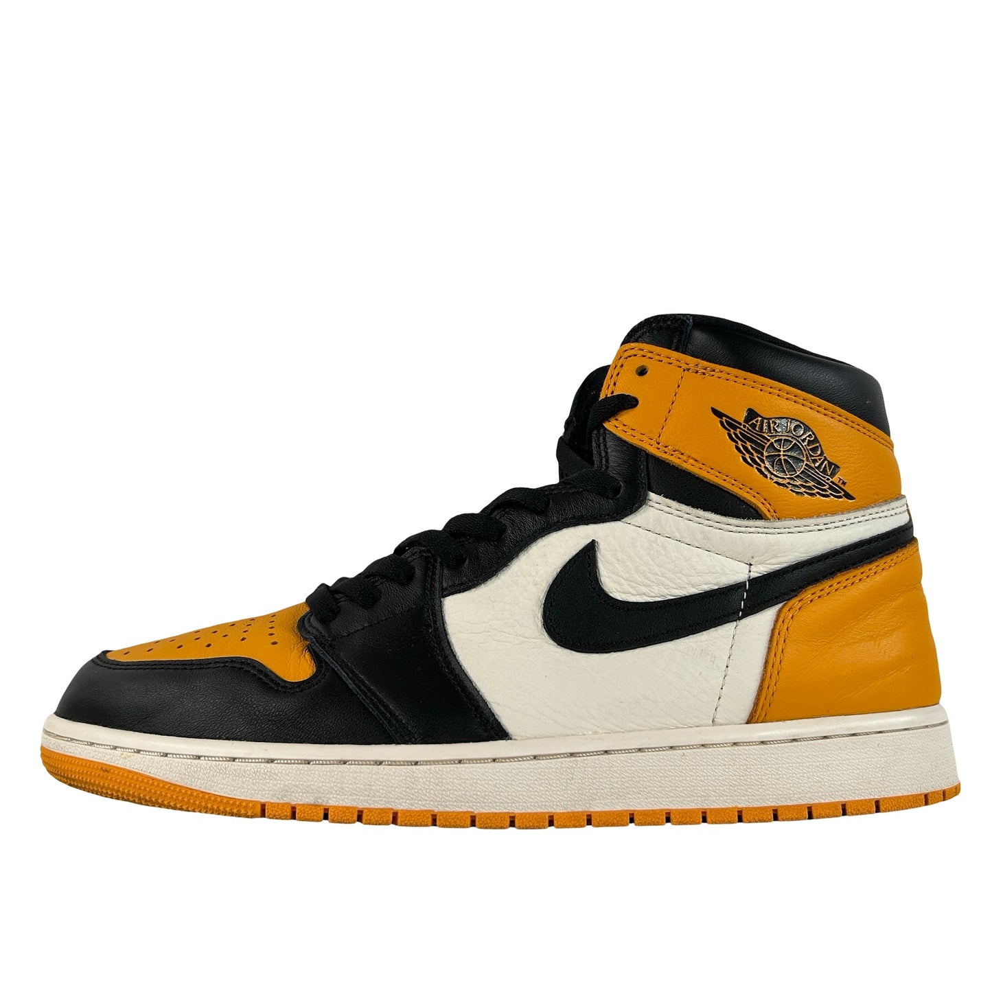 555088 711 Jordan 1 Retro High OG Yellow Toe [USED] - 12 M (Used3)