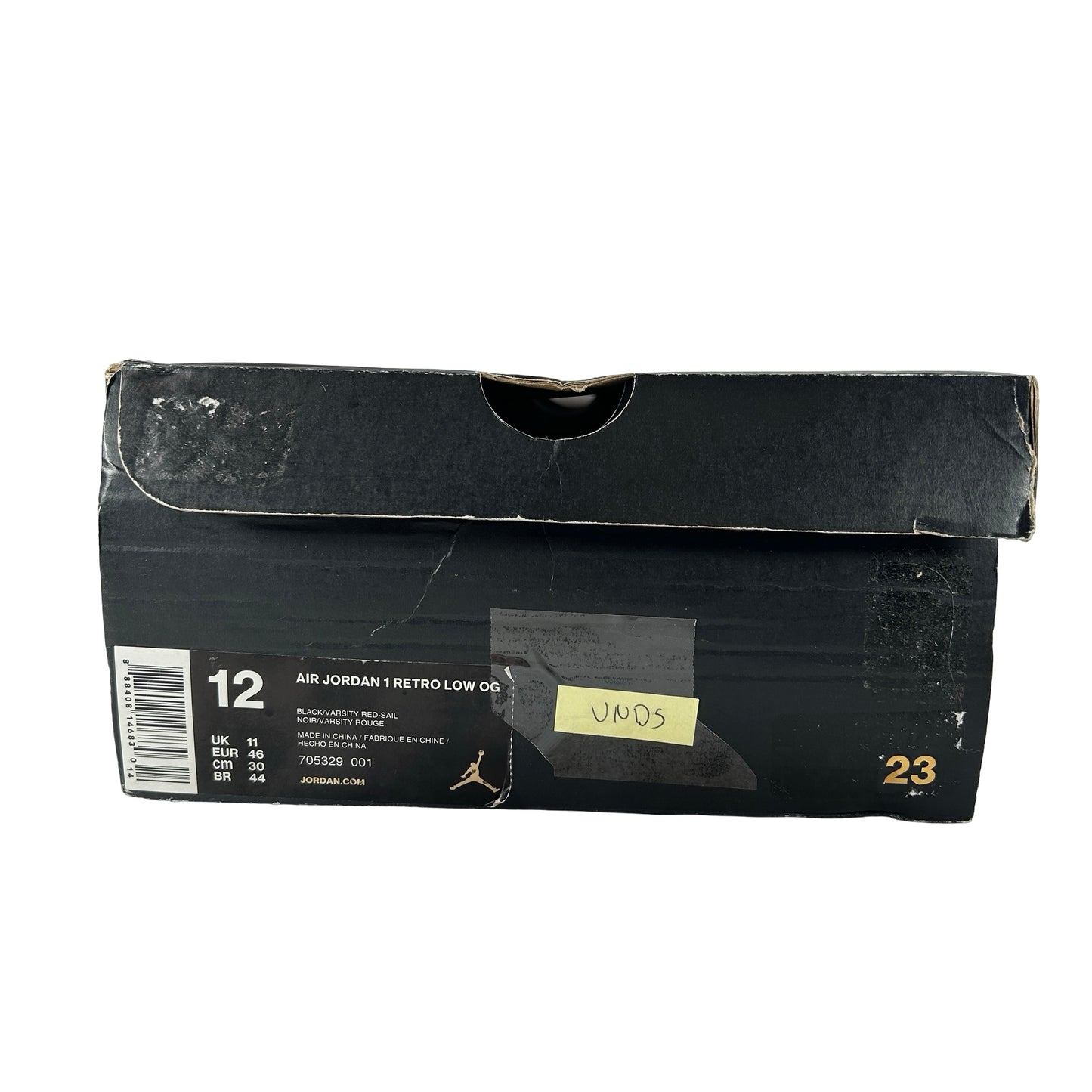705329 001 Jordan 1 Retro Low Bred (2015) [USED] - 12 M (VNDS)