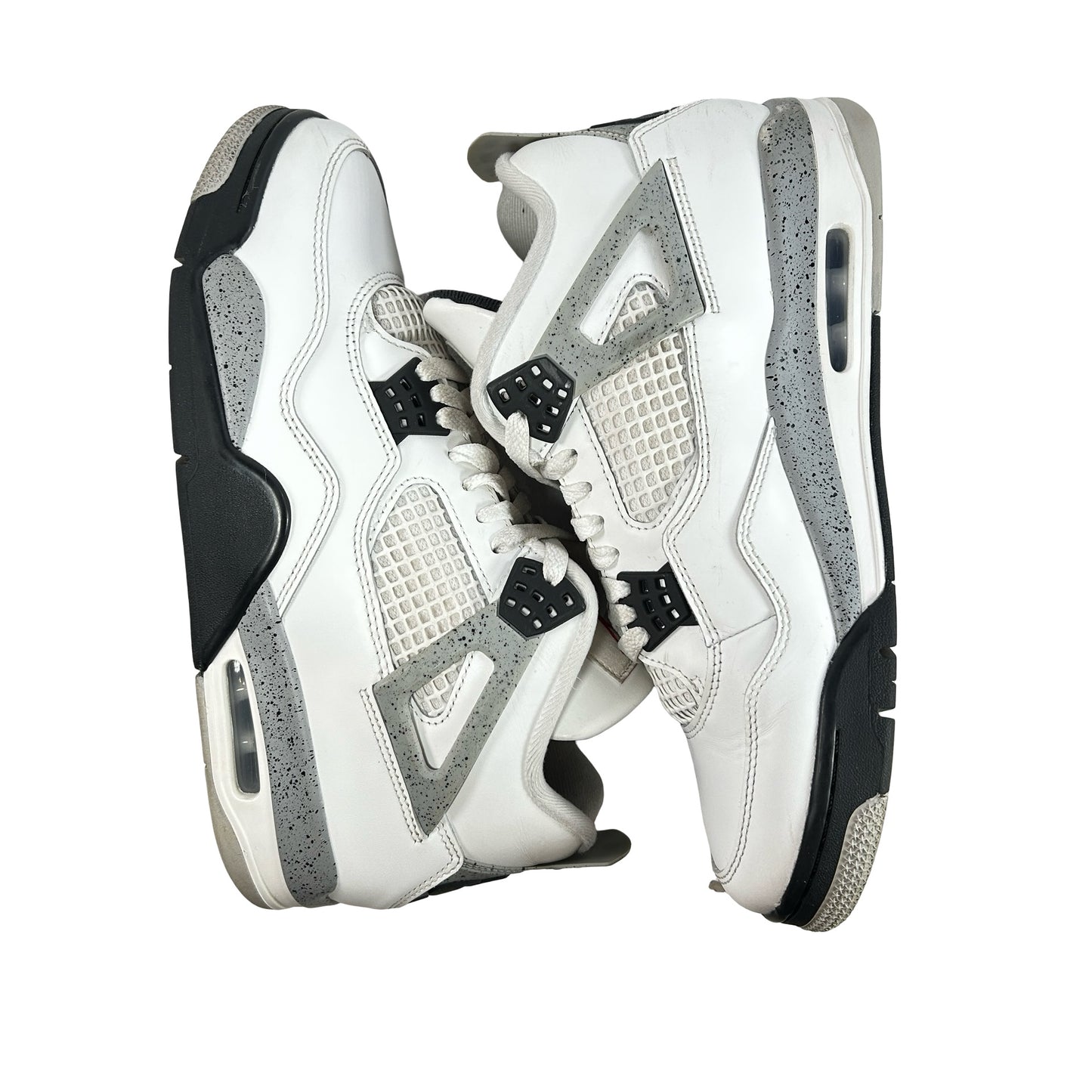FV5029 100 Jordan 4 Retro White Cement (2025) [USED] - 10.5 M (Used7)