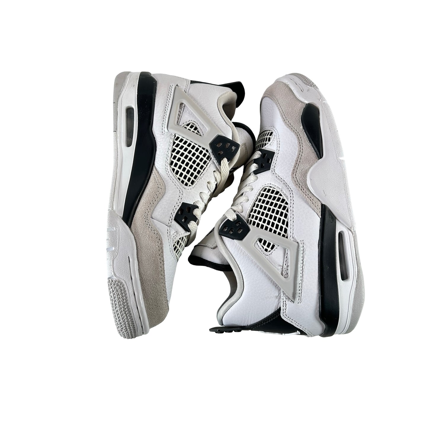 408452 111 Jordan 4 Retro Military Black (GS) [CONDITIONAL] - 4.5 Y (Slight paint chipping2)