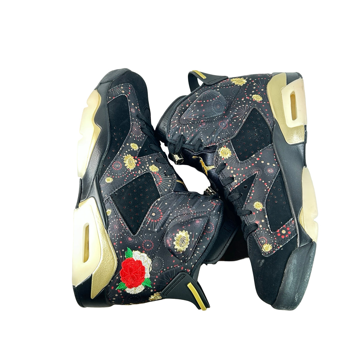 AA2492 021 Air Jordan 6 Retro Chinese New Year (2018) - 9 M (Dye on Soles)
