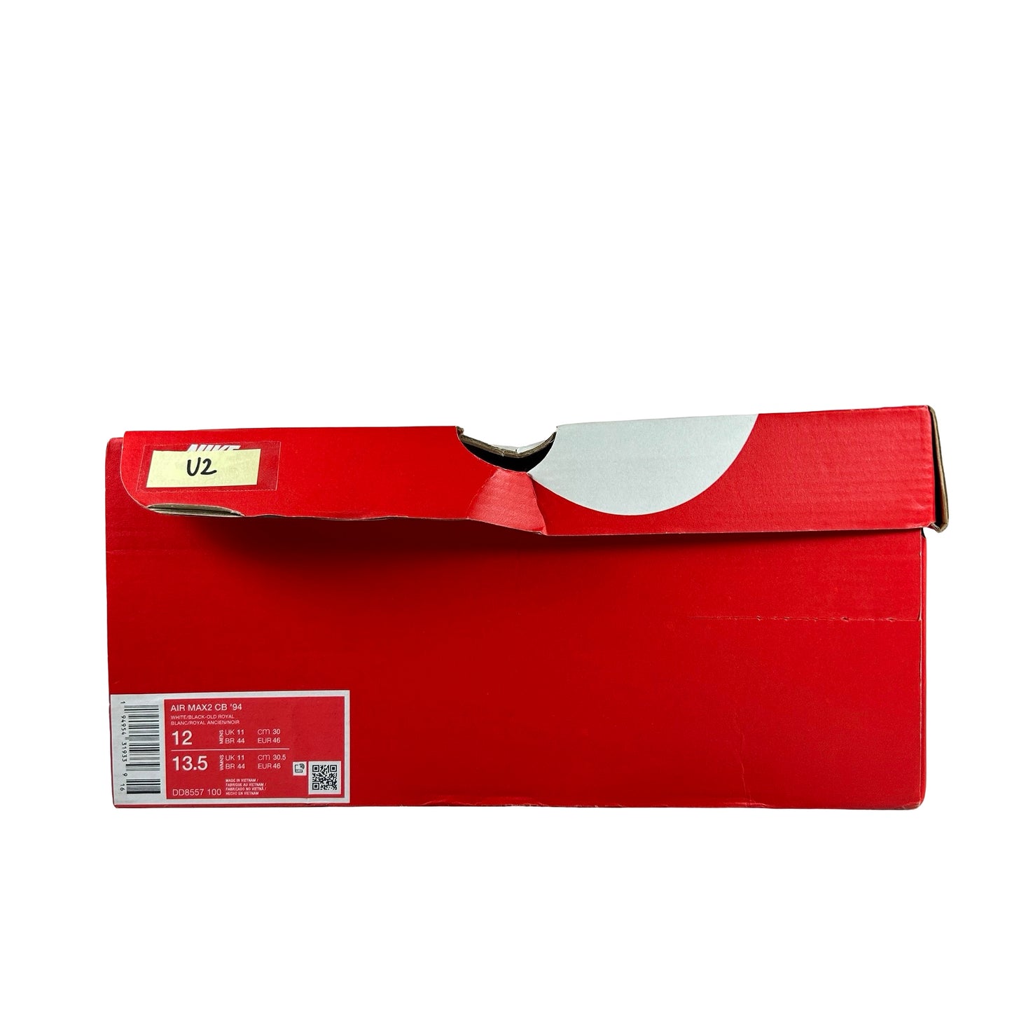 DD8557 100 Nike Air Max 2 CB '94 White Varsity Royal (2021) [USED] - 12 M (Used2)