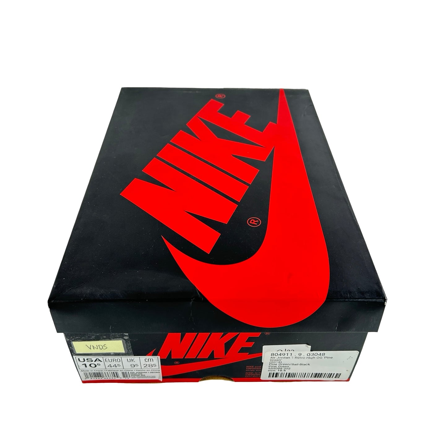 555088 302 Jordan 1 Retro High Pine Green [USED] - 10.5 M (VNDS)