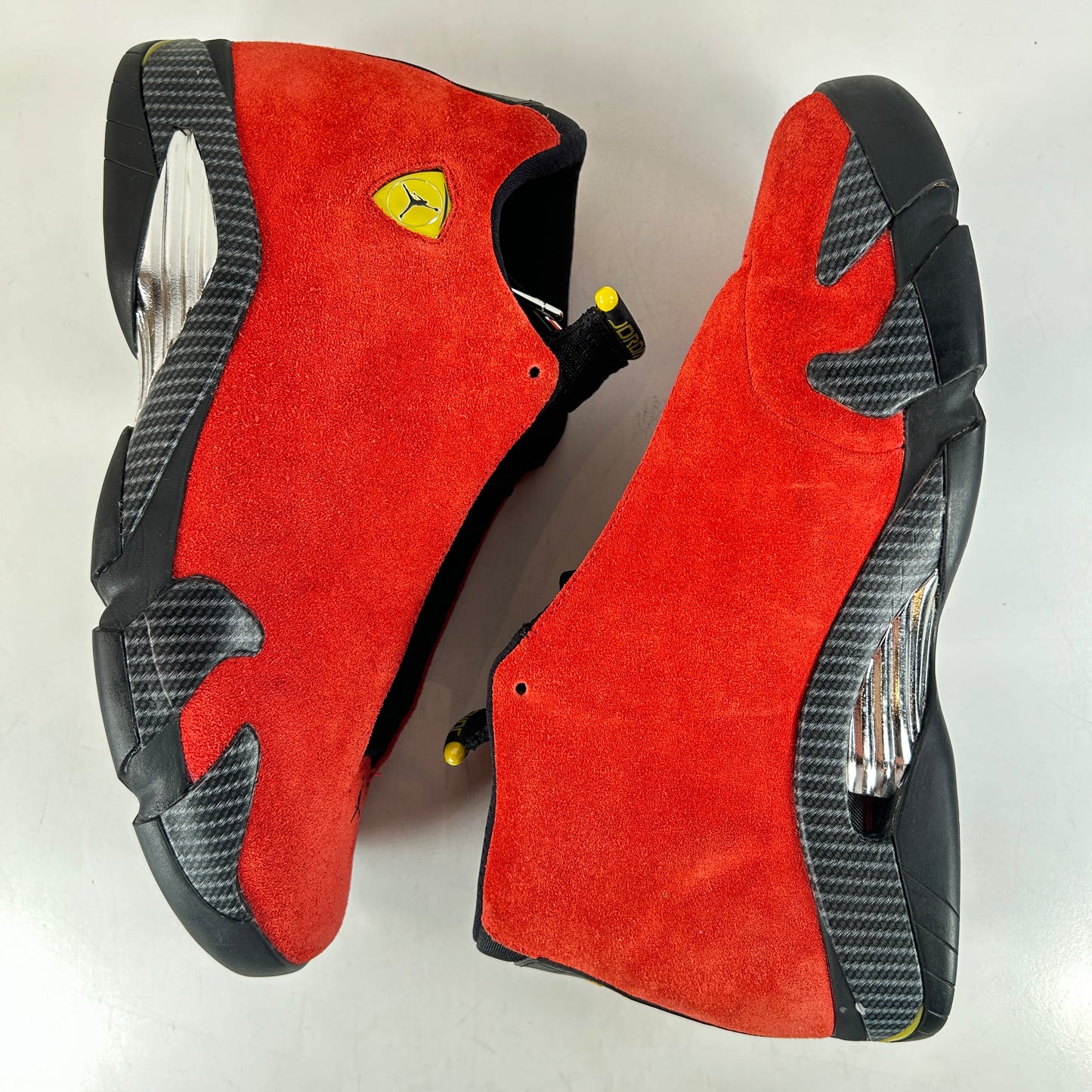 654459 670 Jordan 14 Retro Challenge Red [USED] - 11 M (Used) (No Box)