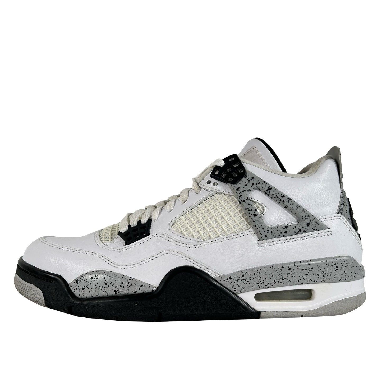 840606 192 Jordan 4 White Cement [USED] - 9.5 M (Used4)