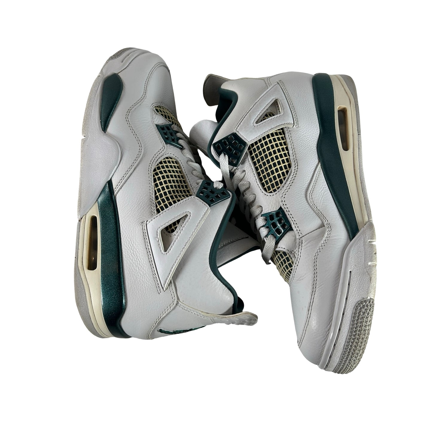 FQ8138 103 Jordan 4 Retro Oxidized Green [USED] - 9.5 M (Used) (No Box)