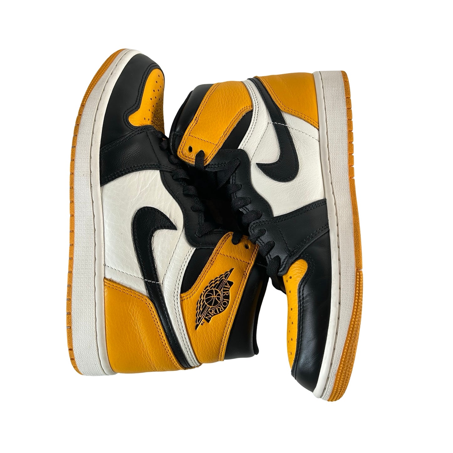 555088 711 Jordan 1 Retro High OG Yellow Toe [USED] - 9.5 M (Used2)