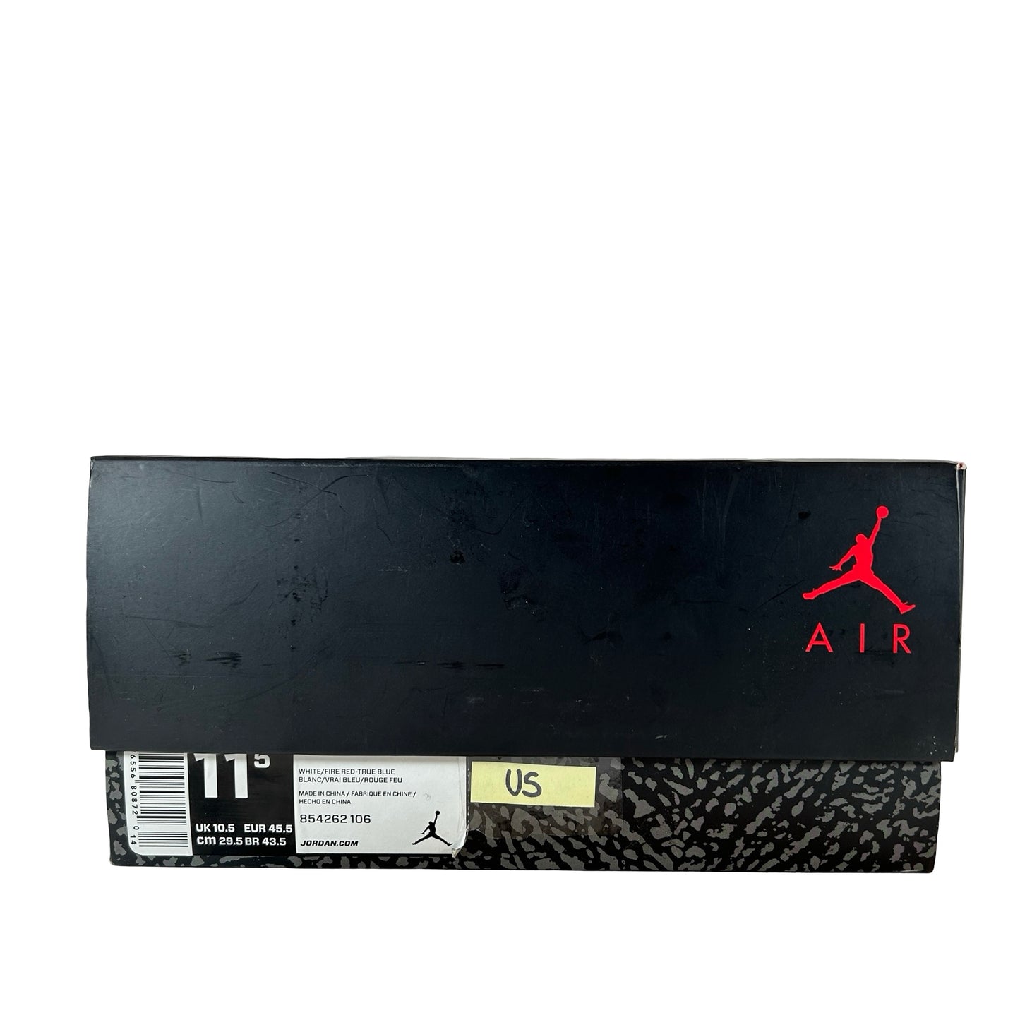 854262 106 Jordan 3 Retro True Blue (2016) [USED] - 11.5 M (Used5)