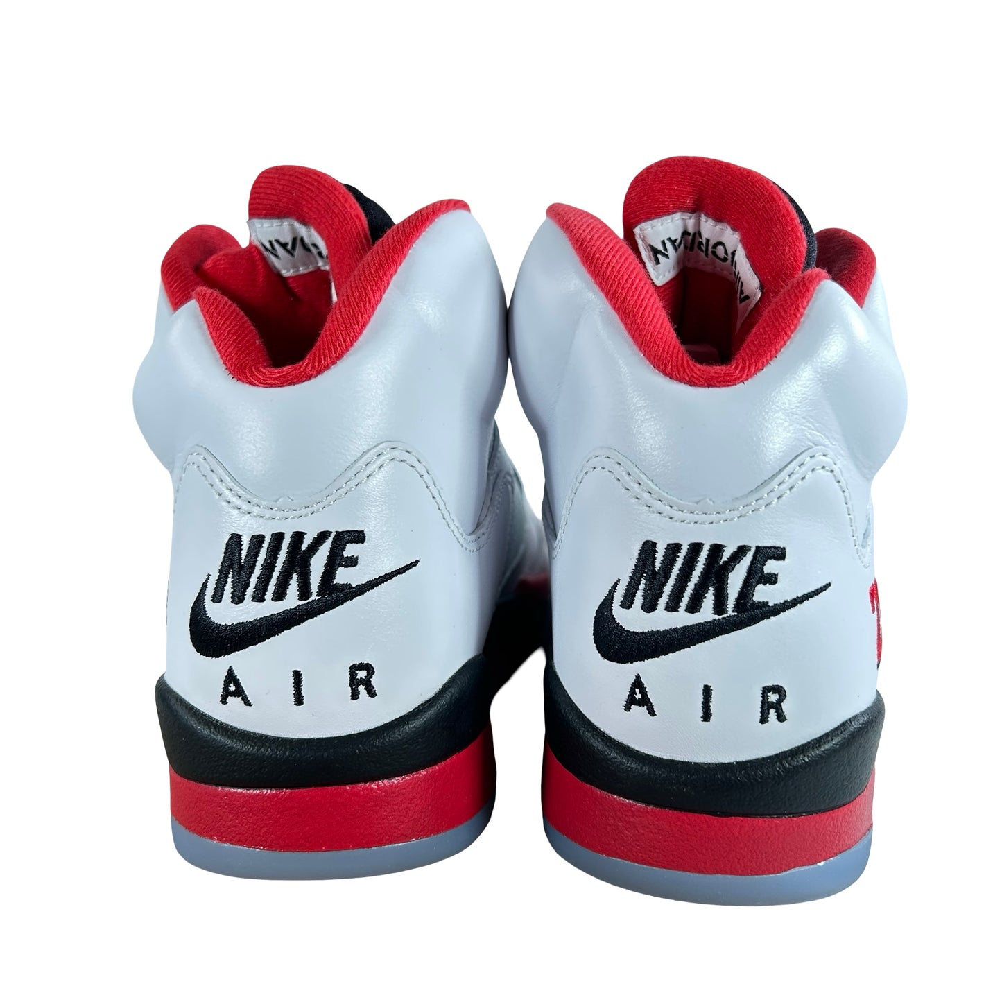HQ7978 101 Jordan 5 Retro Fire Red Black Tongue (2025) [USED] - 7.5 M (Used)