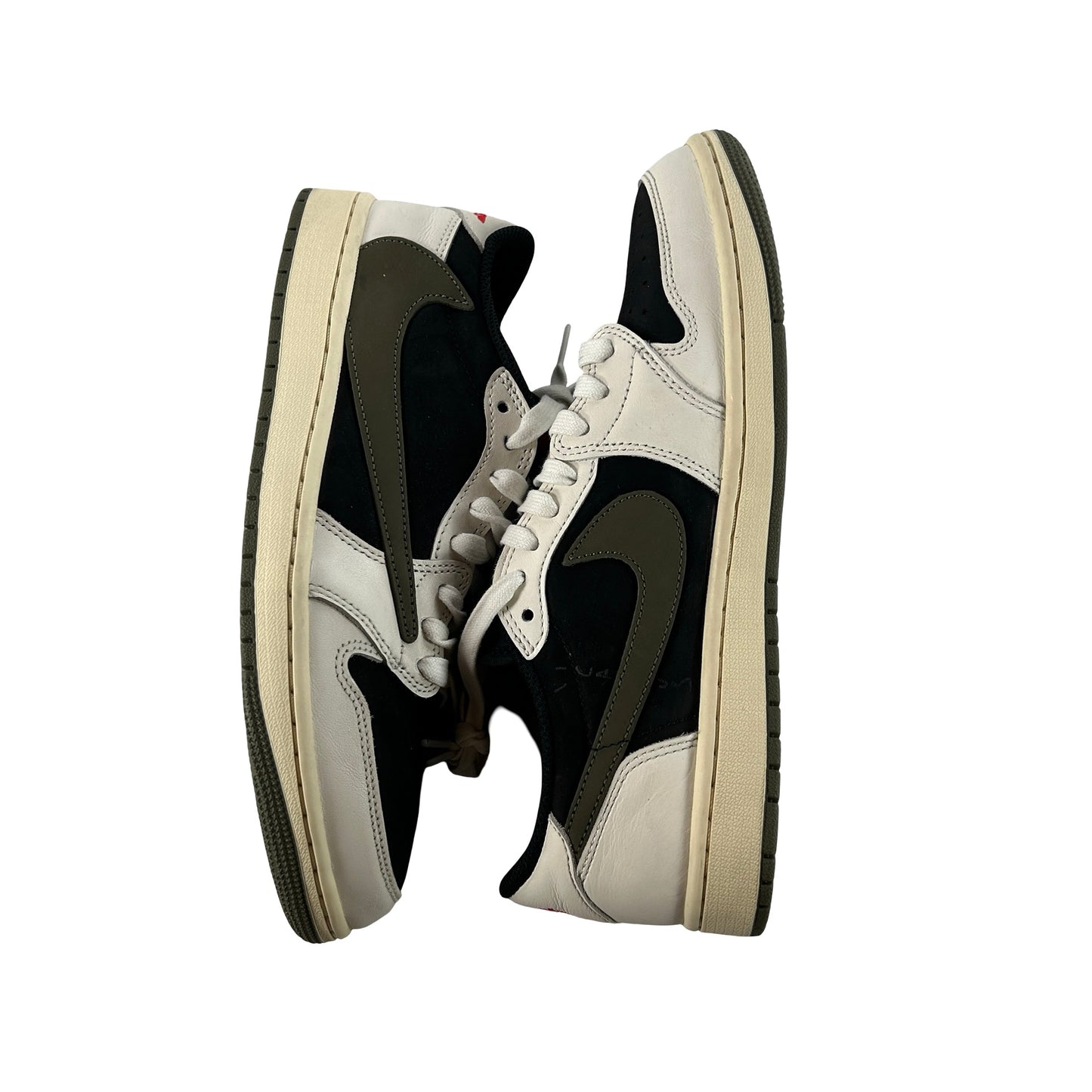 DZ4137 106 Jordan 1 Retro Low OG SP Travis Scott Olive (W) [USED] - 10 W (VVNDS)