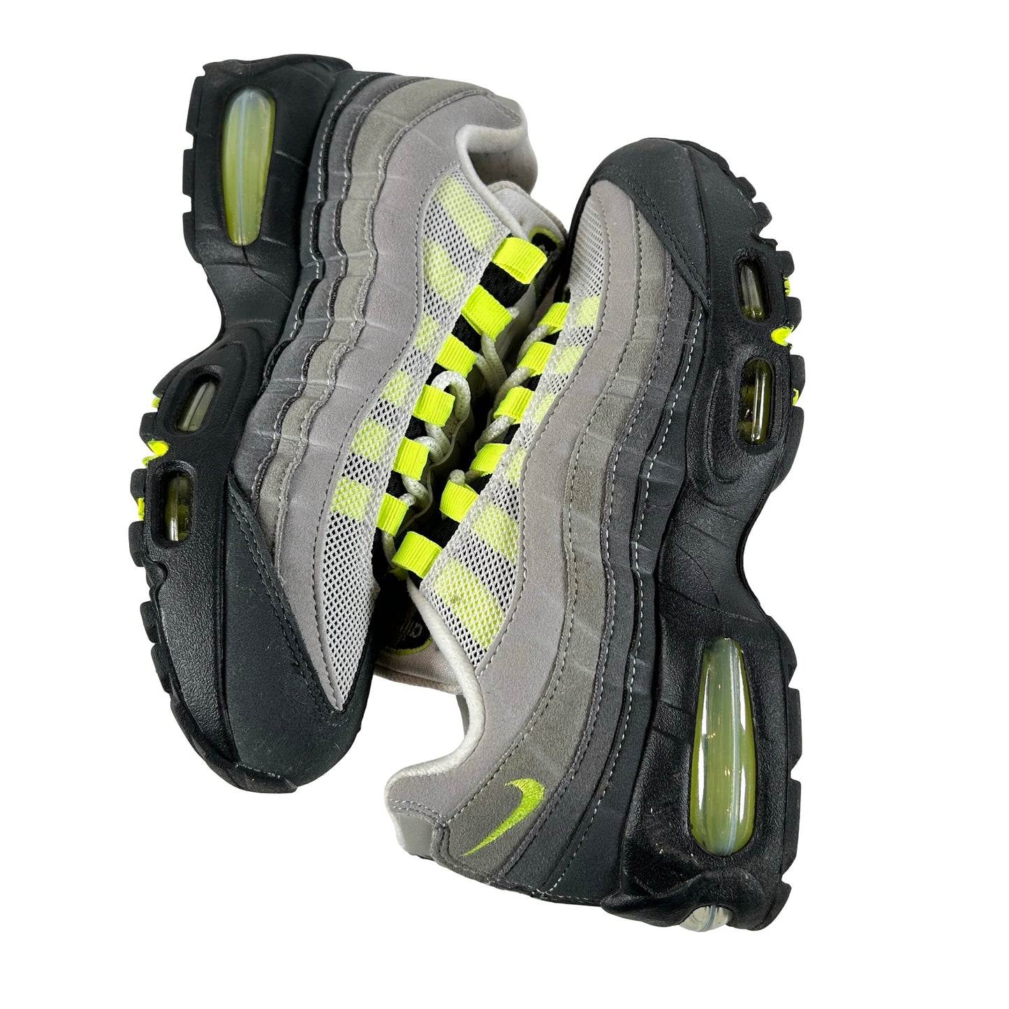 HM4740 001 Nike Air Max 95 OG Big Bubble Neon (2025) [USED] - 5 M (Used) (No Box)