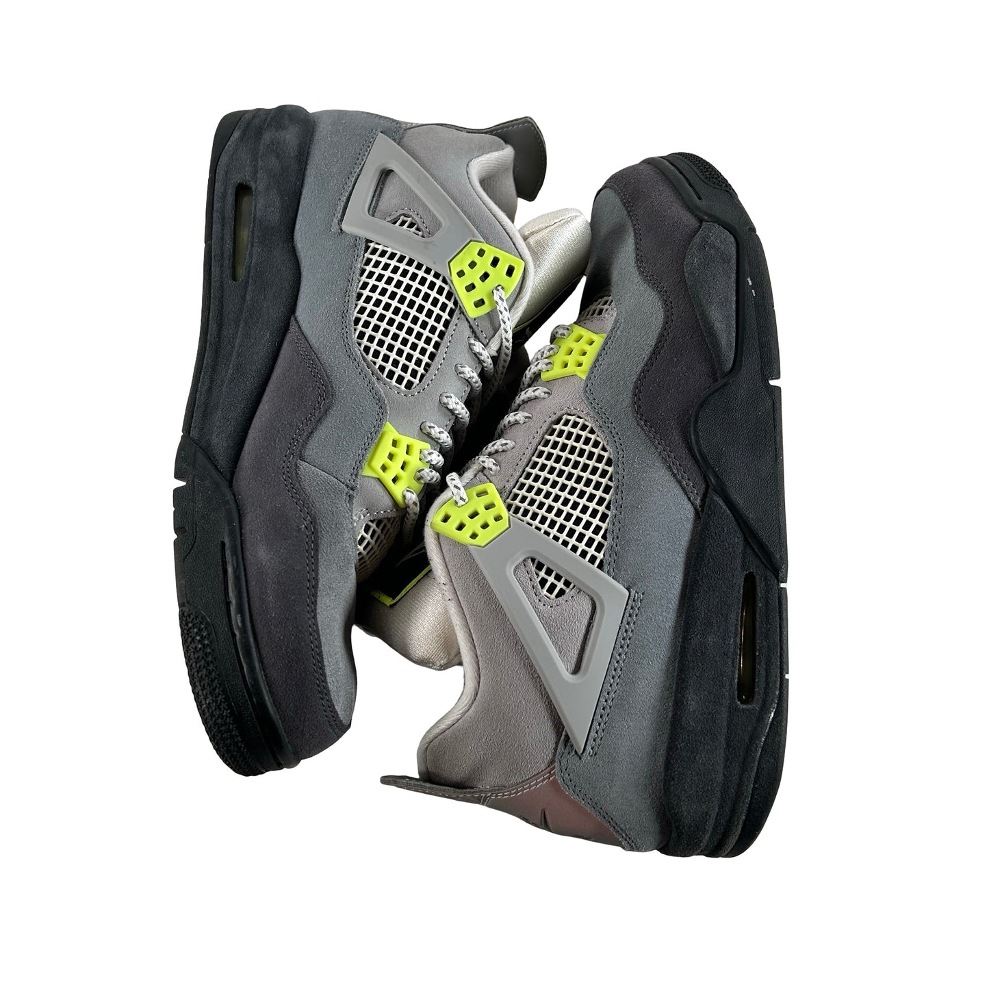 CT5342 007 Jordan 4 Retro SE 95 Neon [USED] - 11 M (Used) (No Box)