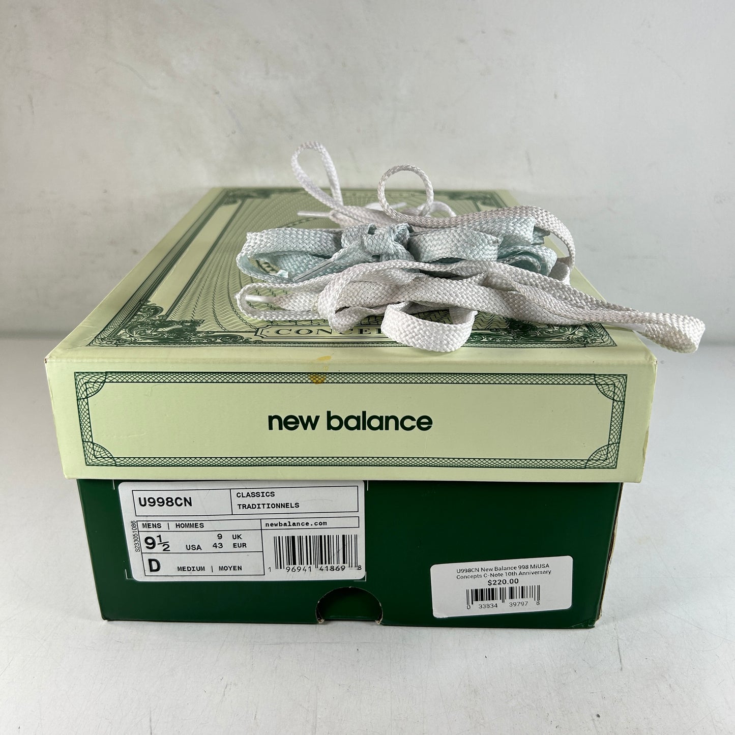 U998CN New Balance 998Concepts C-Note 10th Anniversary (2023) [USED] - 9.5 M (Used)