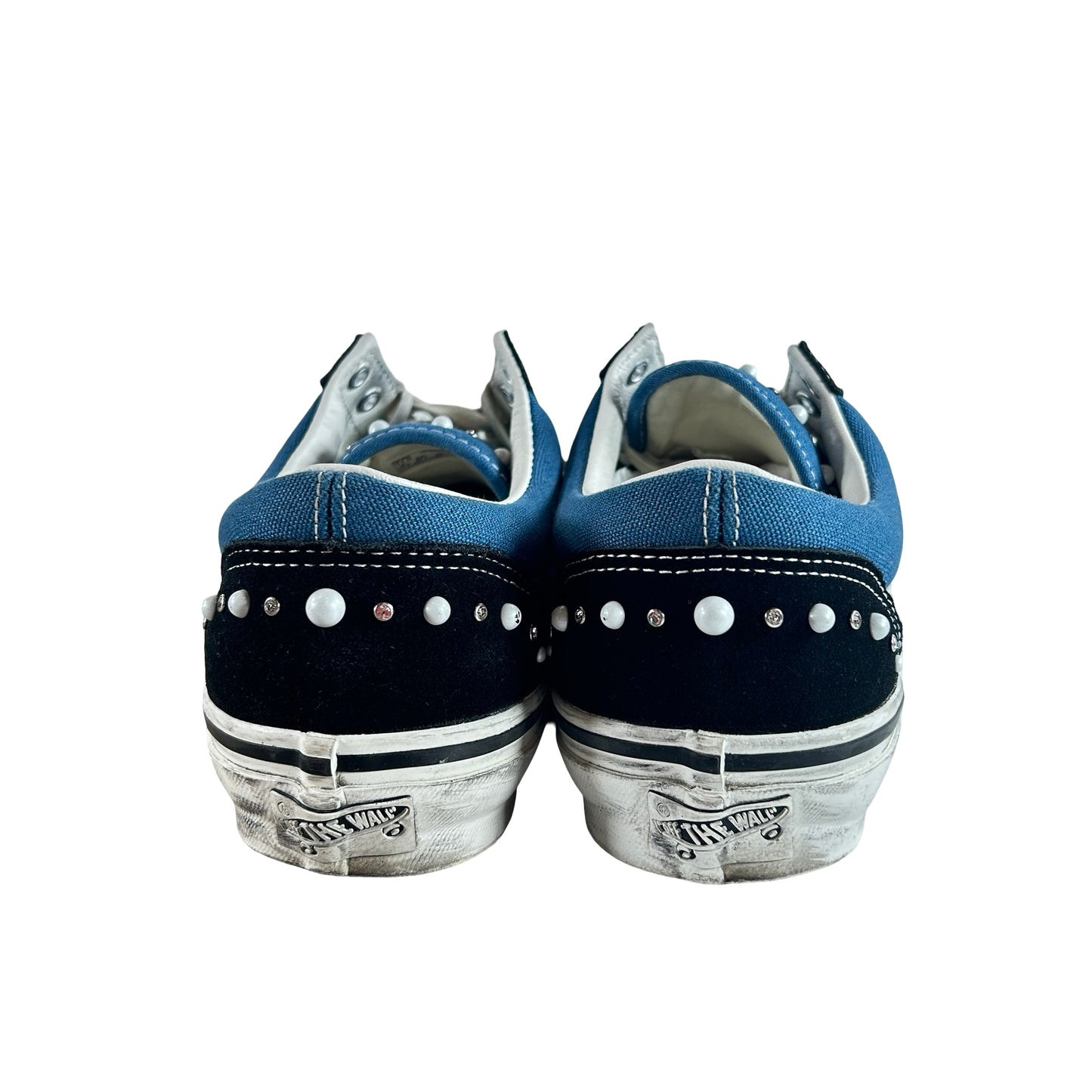 VN000E8VYA6 Vans LX Old Skool 36 Pearlized Pack Black Navy [USED] - 11 M (Used5)