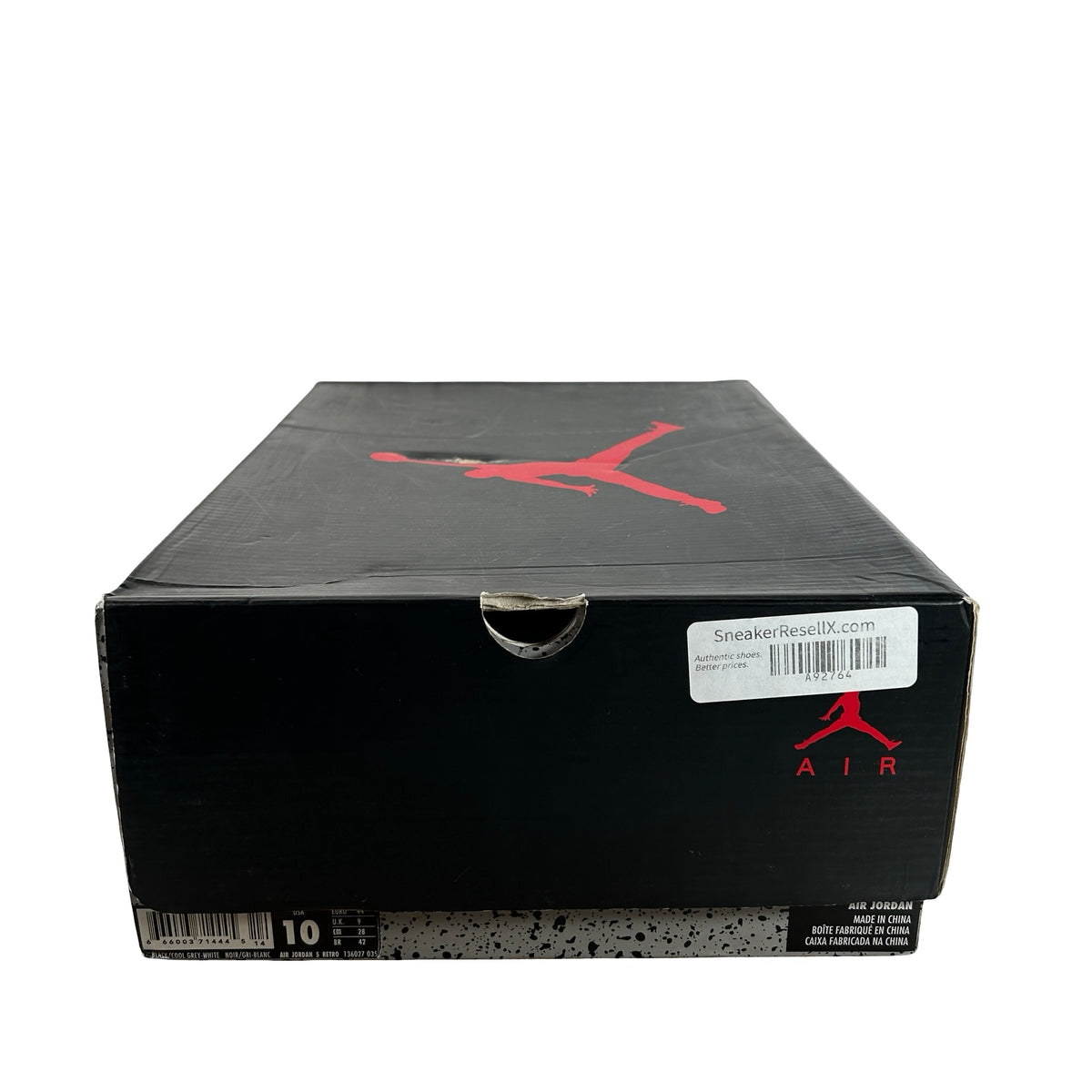 136027 035 Jordan 5 Retro Oreo (2013) [USED] - 10 M (Used)