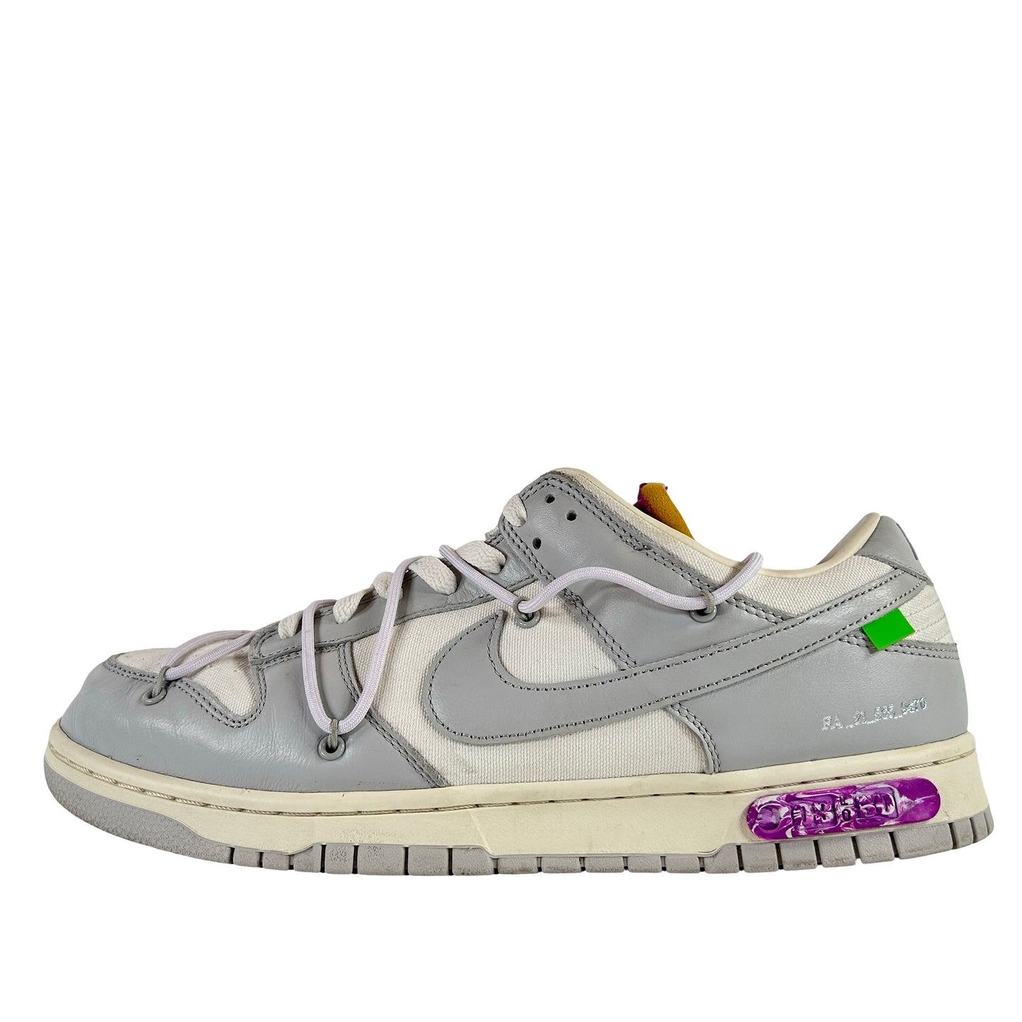 DM1602 118 Nike Dunk Low Off-White Lot 3 [USED] - 13 M (Used) (No Box)