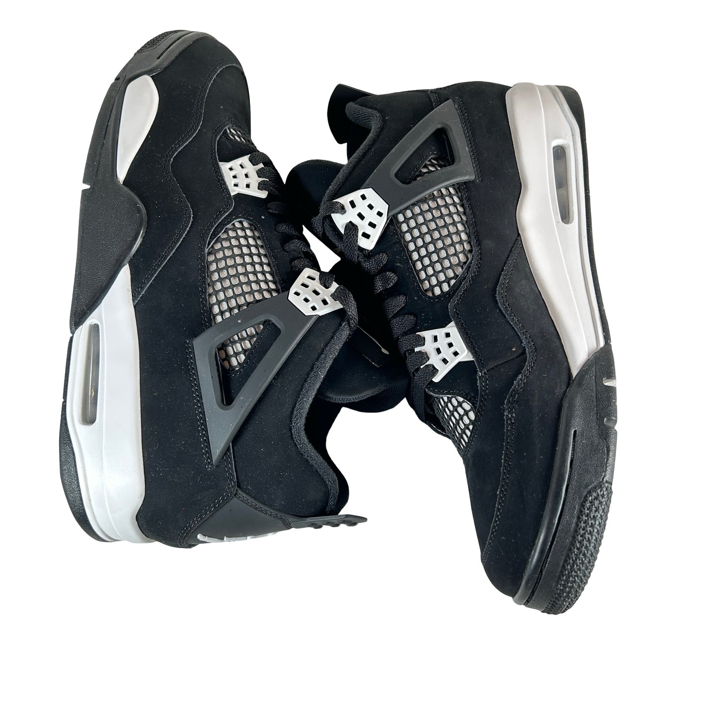 FQ8138 001 Air Jordan 4 Retro White Thunder [USED] - 12 M (Used6)