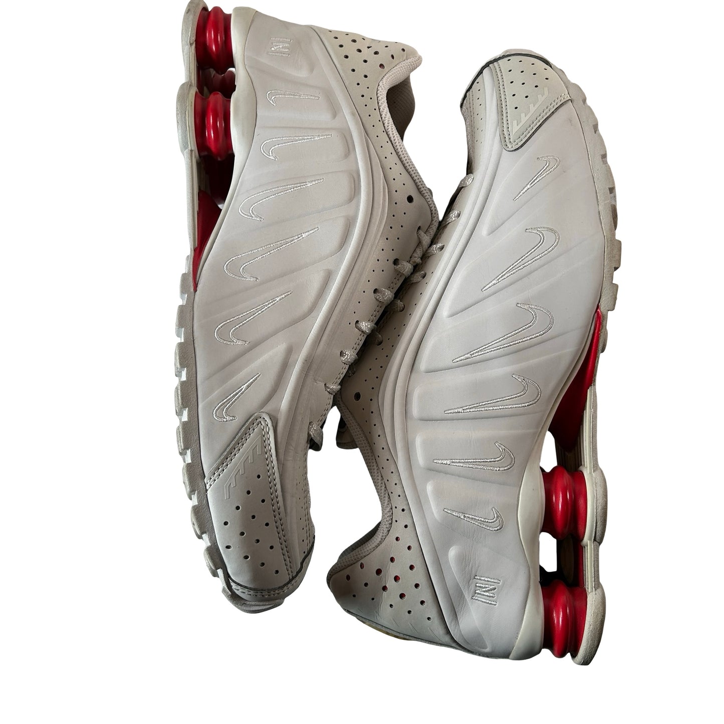 BV1387 002 Nike Shox R4 Neymar White [USED] - 10.5 M (Used2) (No Box2)