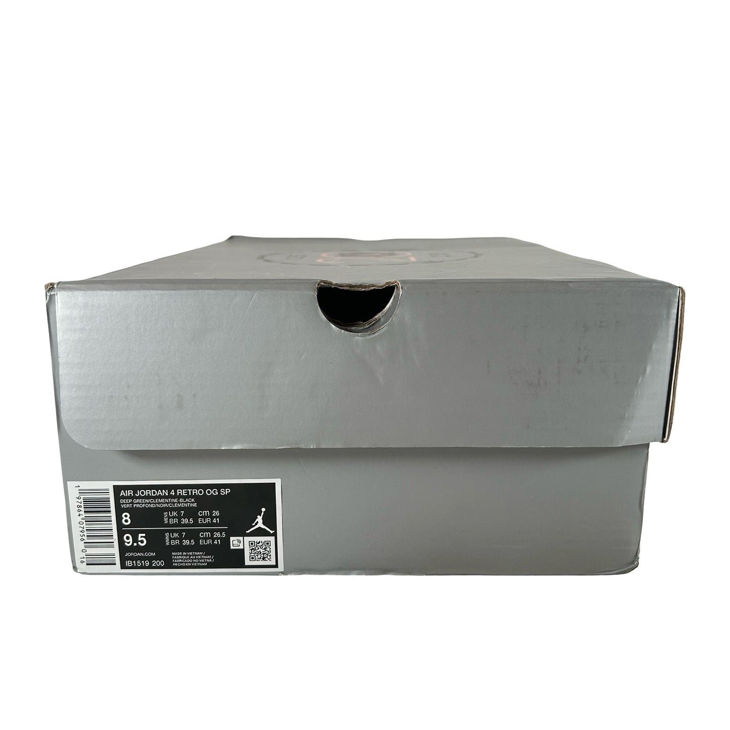 IB1519 200 Jordan 4 Retro OG SP Undefeated (2025) [USED] - 8 M (Used) (No Insoles) (No Patches)