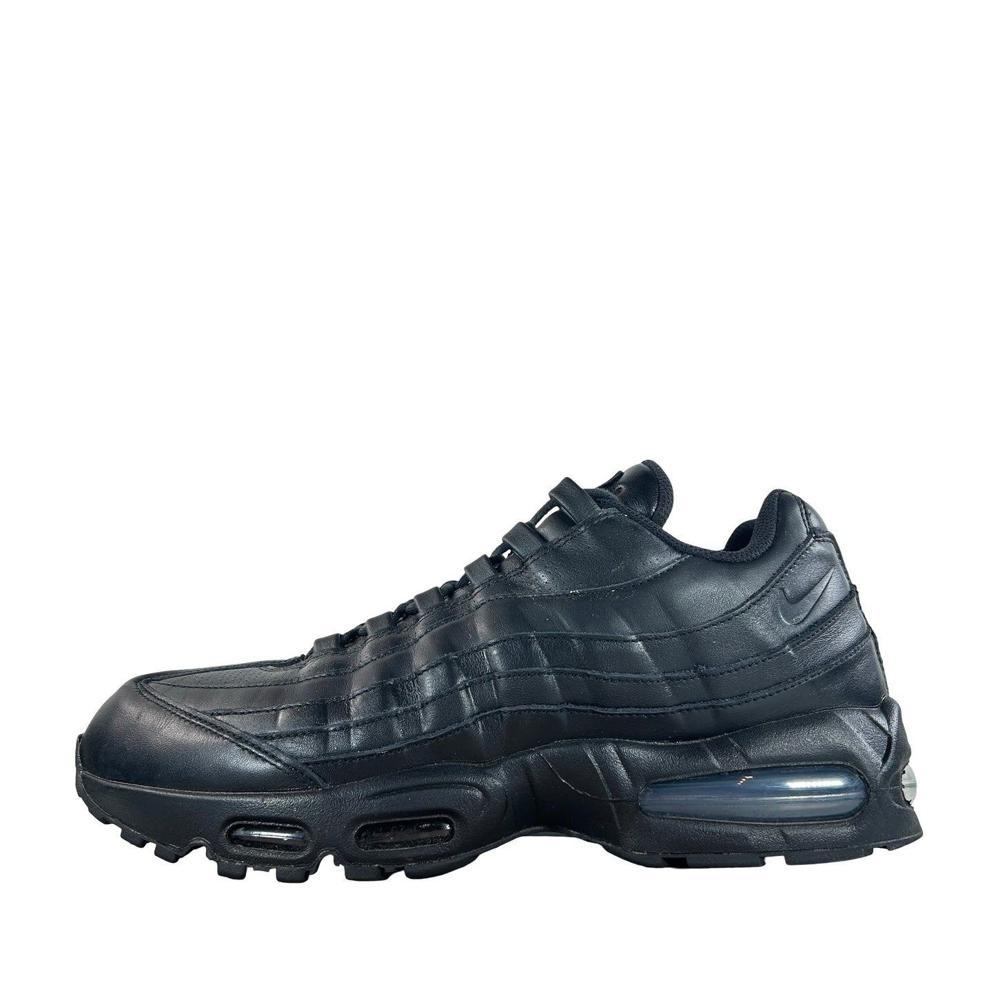 IM0696 001 Nike Air Max 95 QS Big Bubble Black Leather [USED] - 13 M (Used)