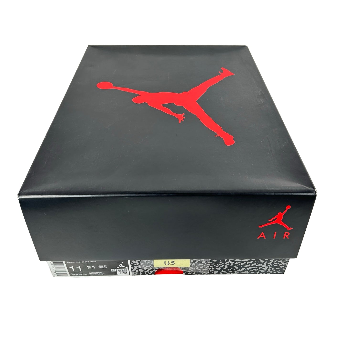 CT8532 001 Jordan 3 Retro Black Cat (2025) [USED] - 11 M (Used5)
