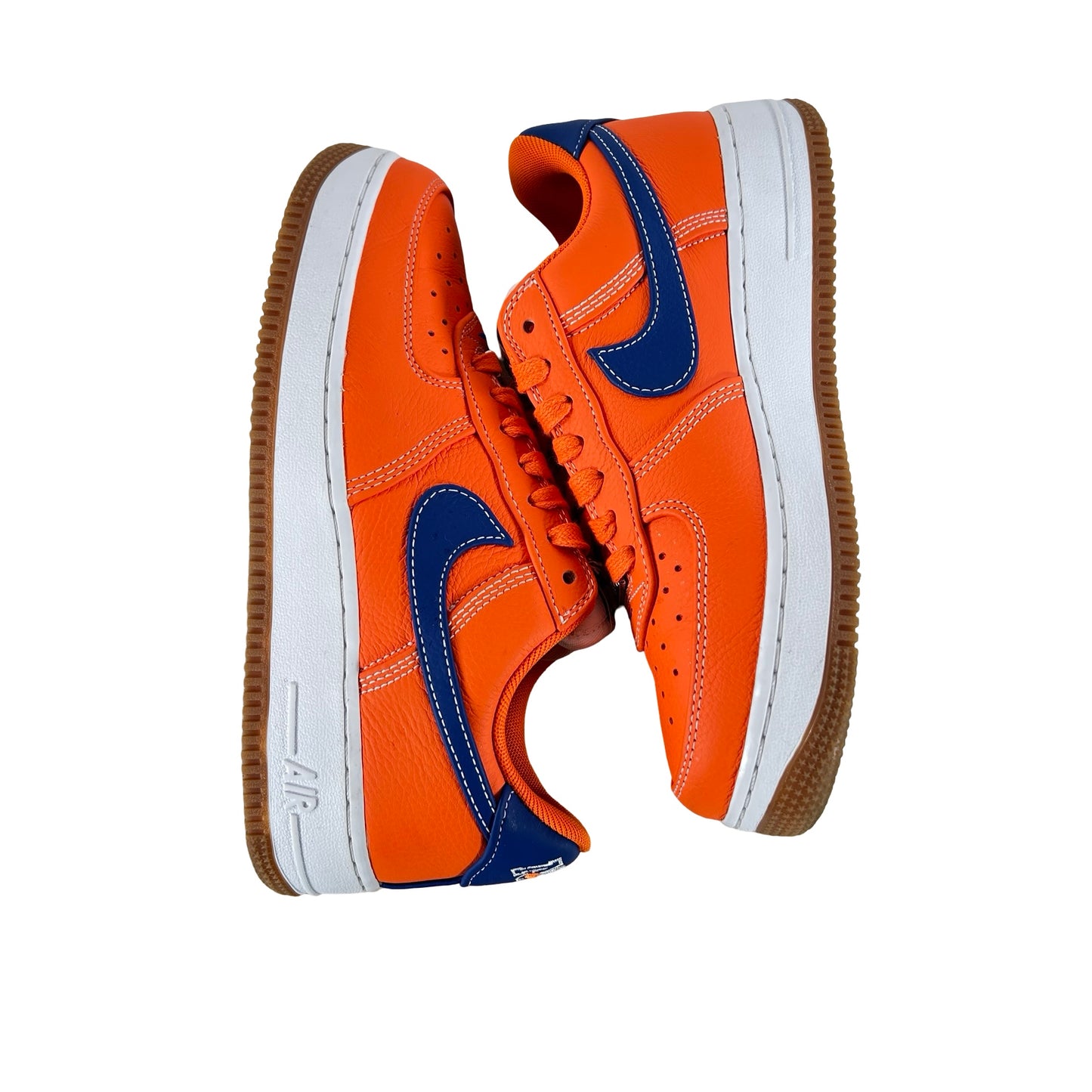 IV2705 819 Nike Air Force 1 Low Retro Premium NYC Knicks [USED] - 7 M (Used)