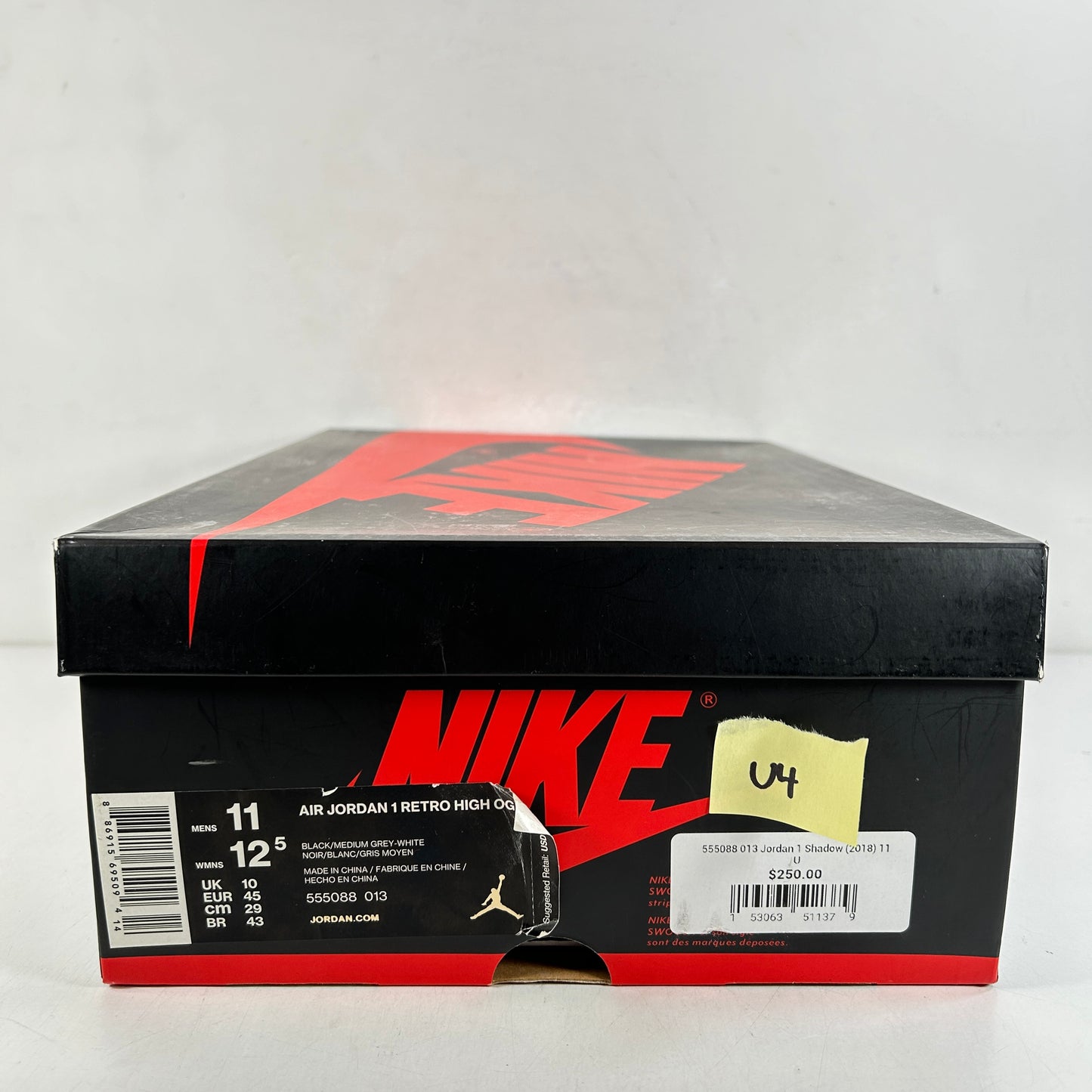 555088 013 Jordan 1 Shadow (2018) [USED] - 11 M (Used4)