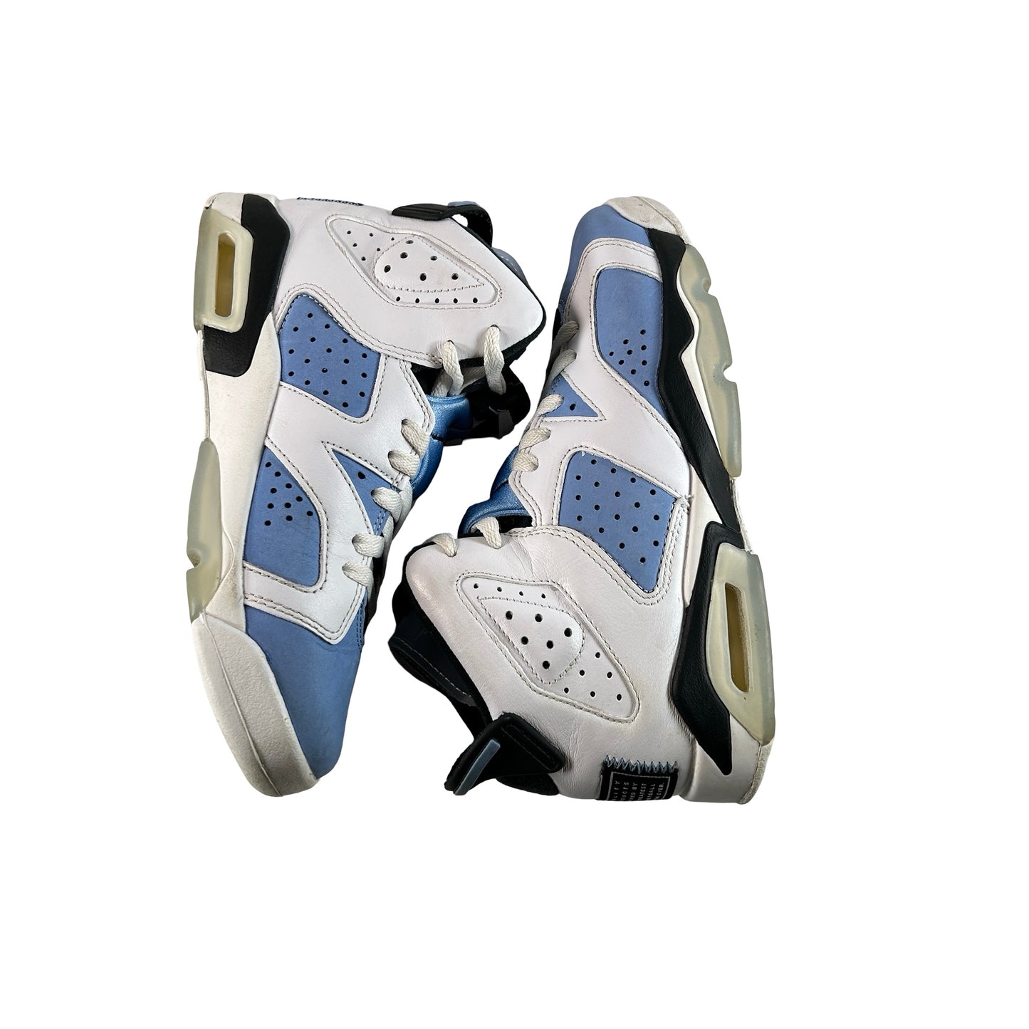 384665 410 Jordan 6 Retro UNC White (GS) [USED] - 5.5 Y (Used)