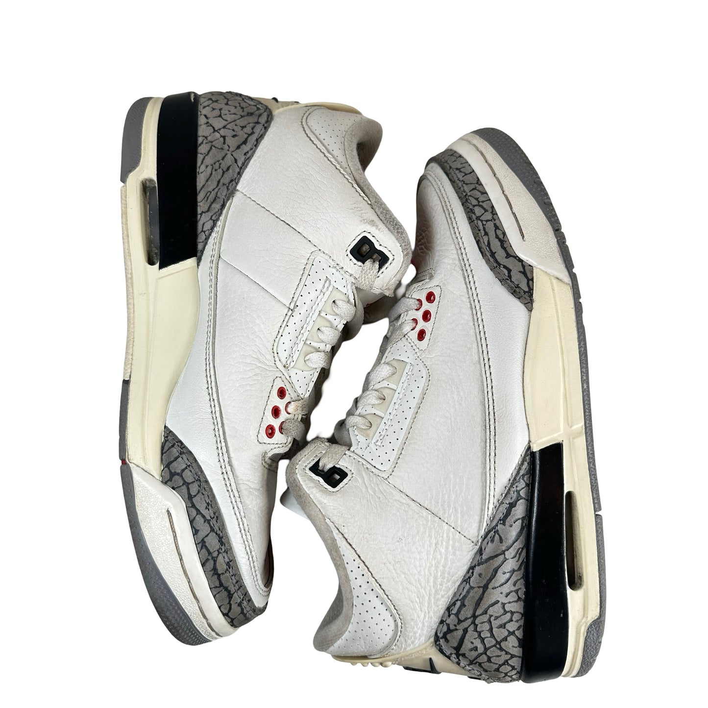 DM0967 100 Jordan 3 Retro White Cement Reimagined (GS) [USED] - 6 Y (Used3)