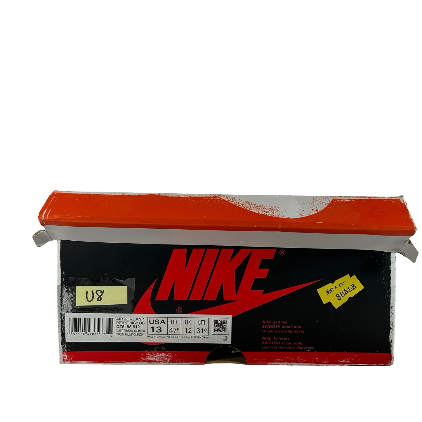 DZ5485 612 Jordan 1 Retro High OG Chicago Lost and Found [USED] - 13 M (Used8)