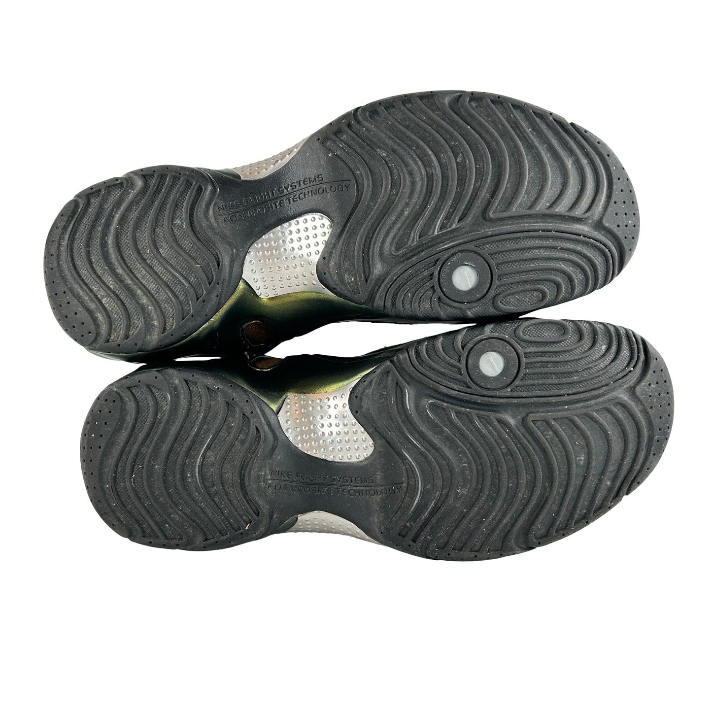 FV5582 700 Nike Air Flightposite Metallic Gold (2024) [USED] - 9.5 M (VNDS)