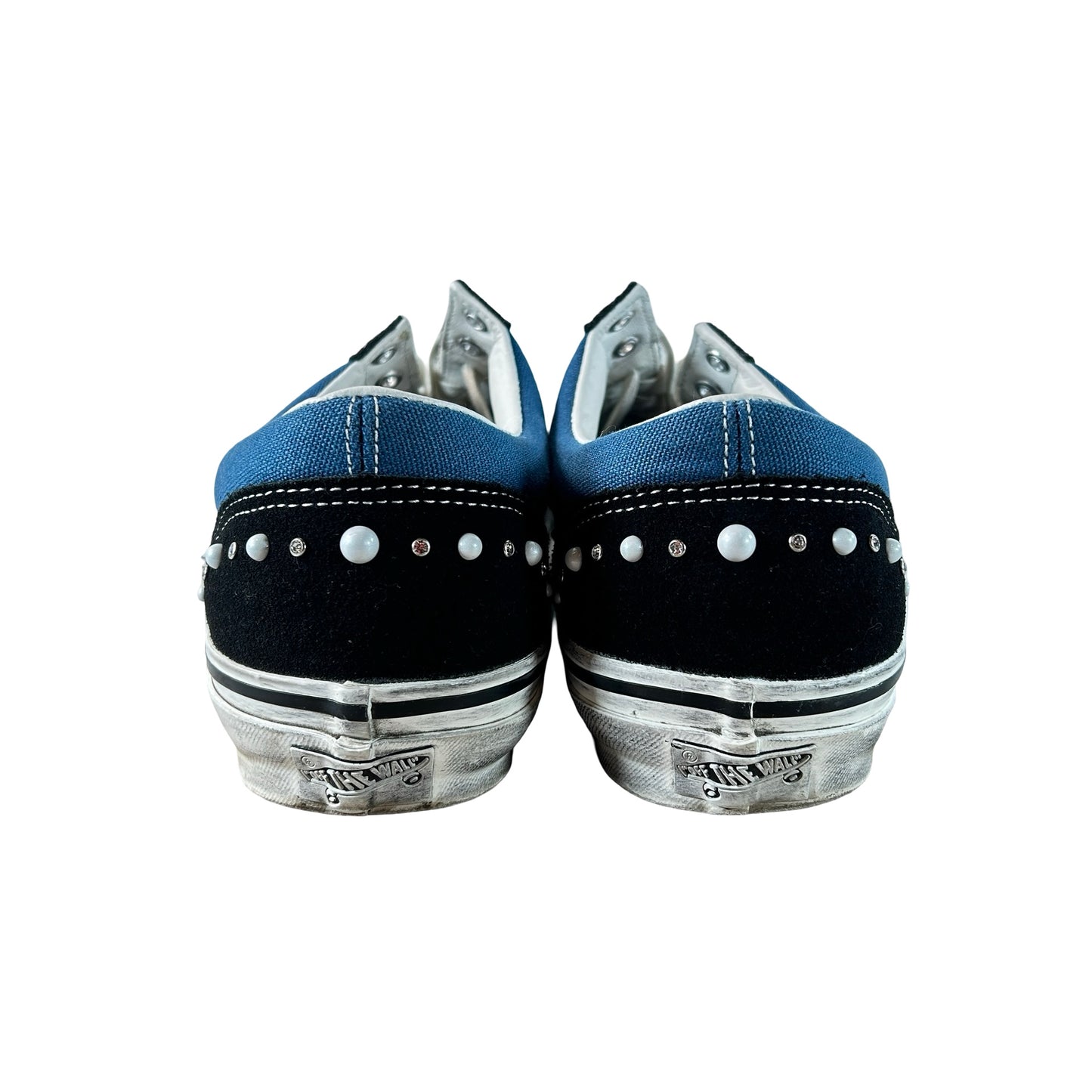VN000E8VYA6 Vans LX Old Skool 36 Pearlized Pack Black Navy [USED] - 13 M (Used)