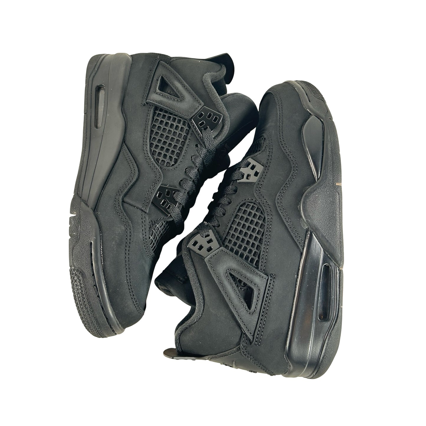IB4171 010 Jordan 4 Retro Black Cat (2025) (GS) [USED] - 6.5 Y (Used)