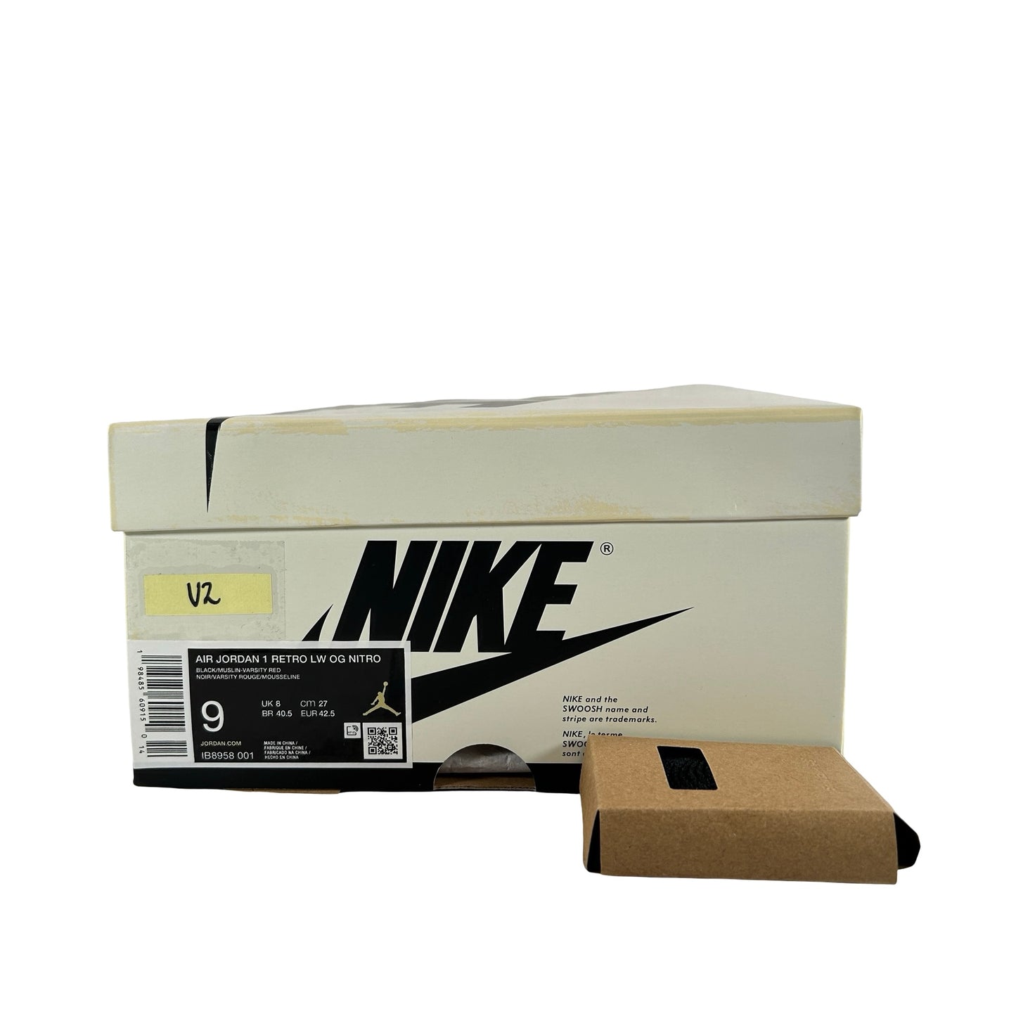 IB8958 001 Jordan 1 Retro Low OG Nigel Sylvester Nitro Better With Time [USED] - 9 M (Used2)