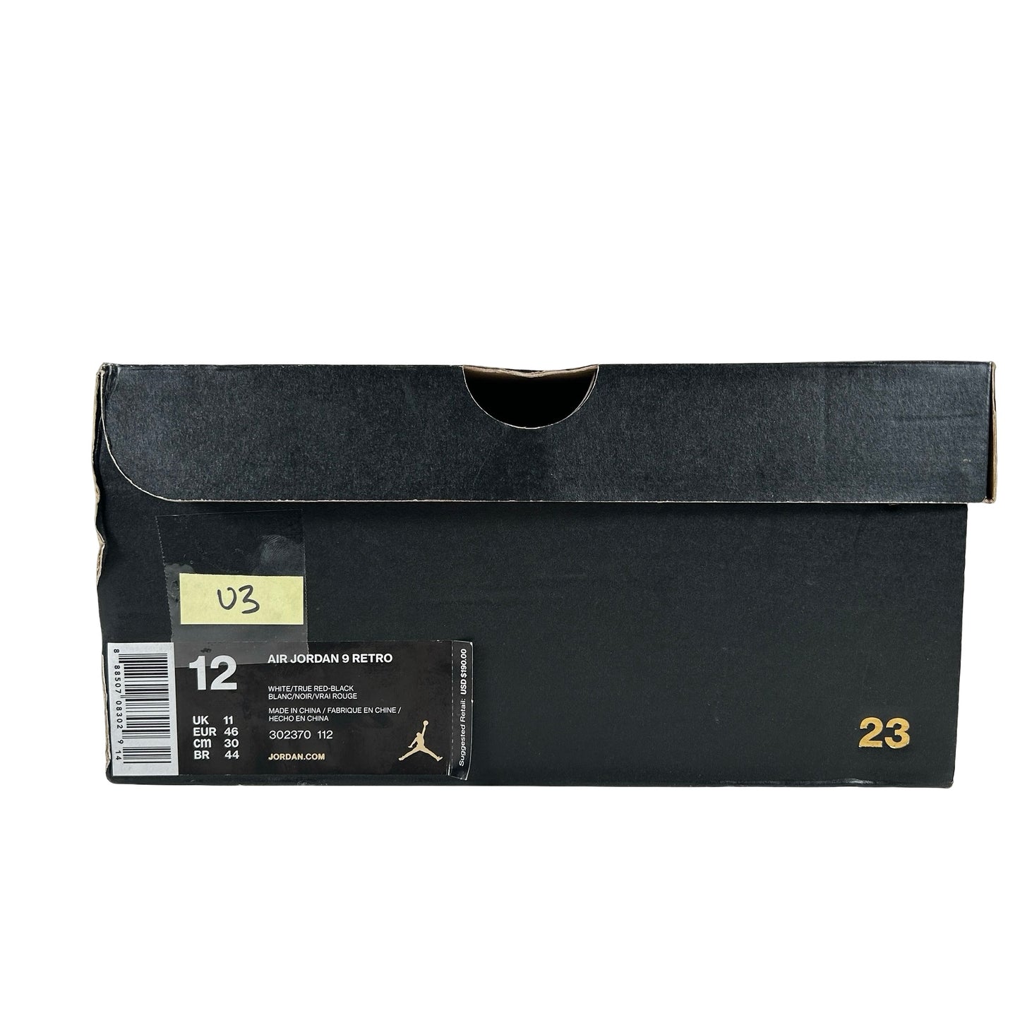 302370 112 Jordan 9 Retro OG (2016) [USED] - 12 M (Used3)