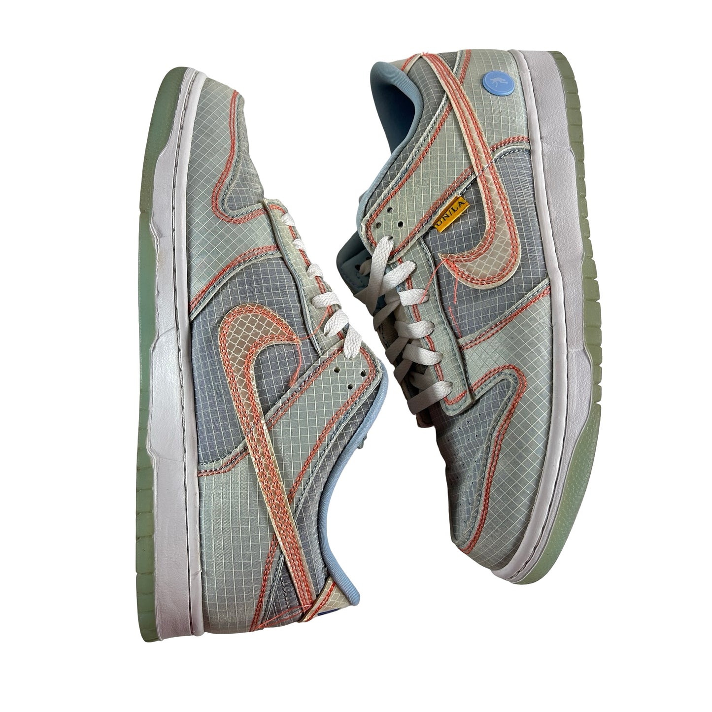 DJ9649 400 Nike Dunk Low Union Passport Pack Argon [USED] - 10 M (Used4)