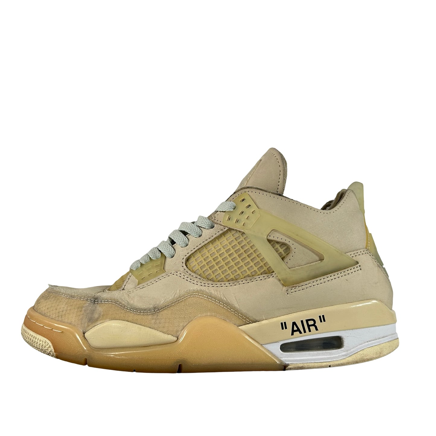 CV9388 100 Jordan 4 Vela blanquecina