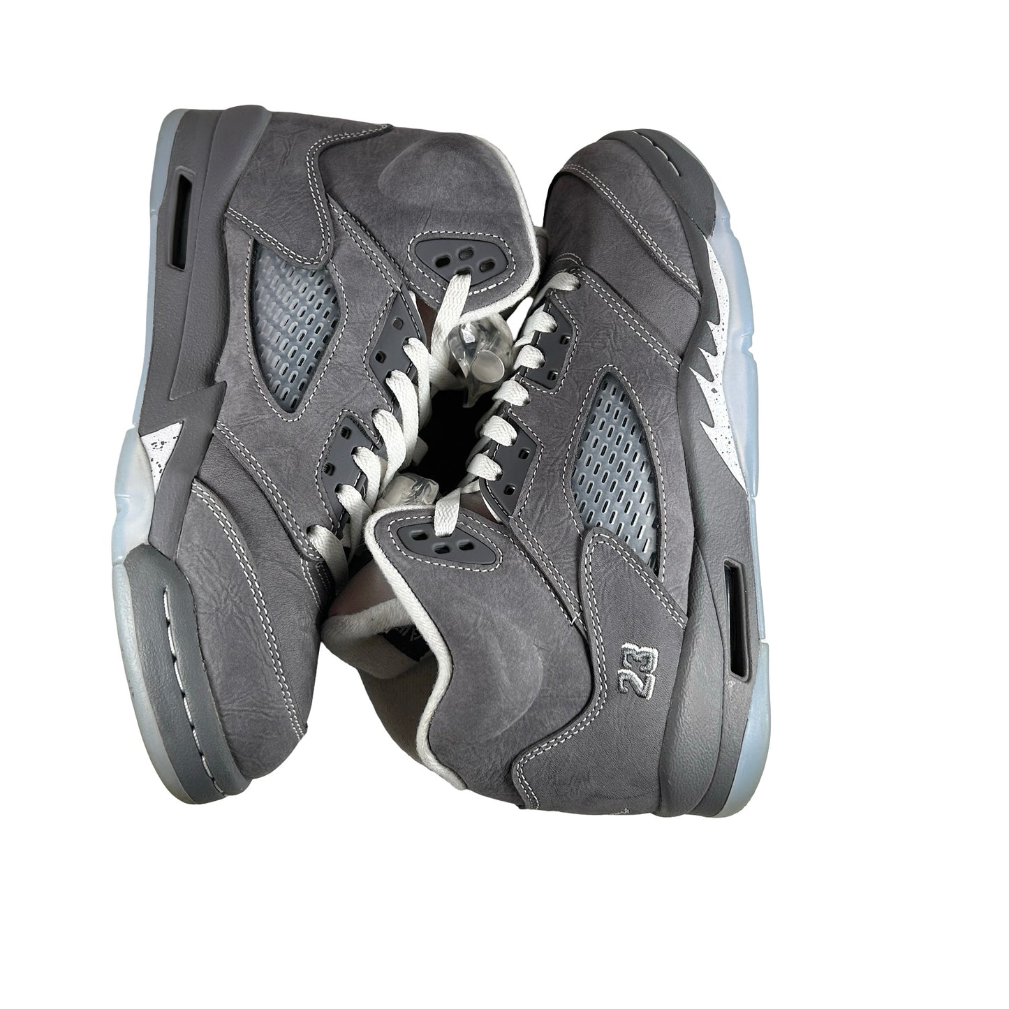 440888 002 Air Jordan 5 Retro Wolf Grey (2026) (GS) [USED] - 7 Y (Used)