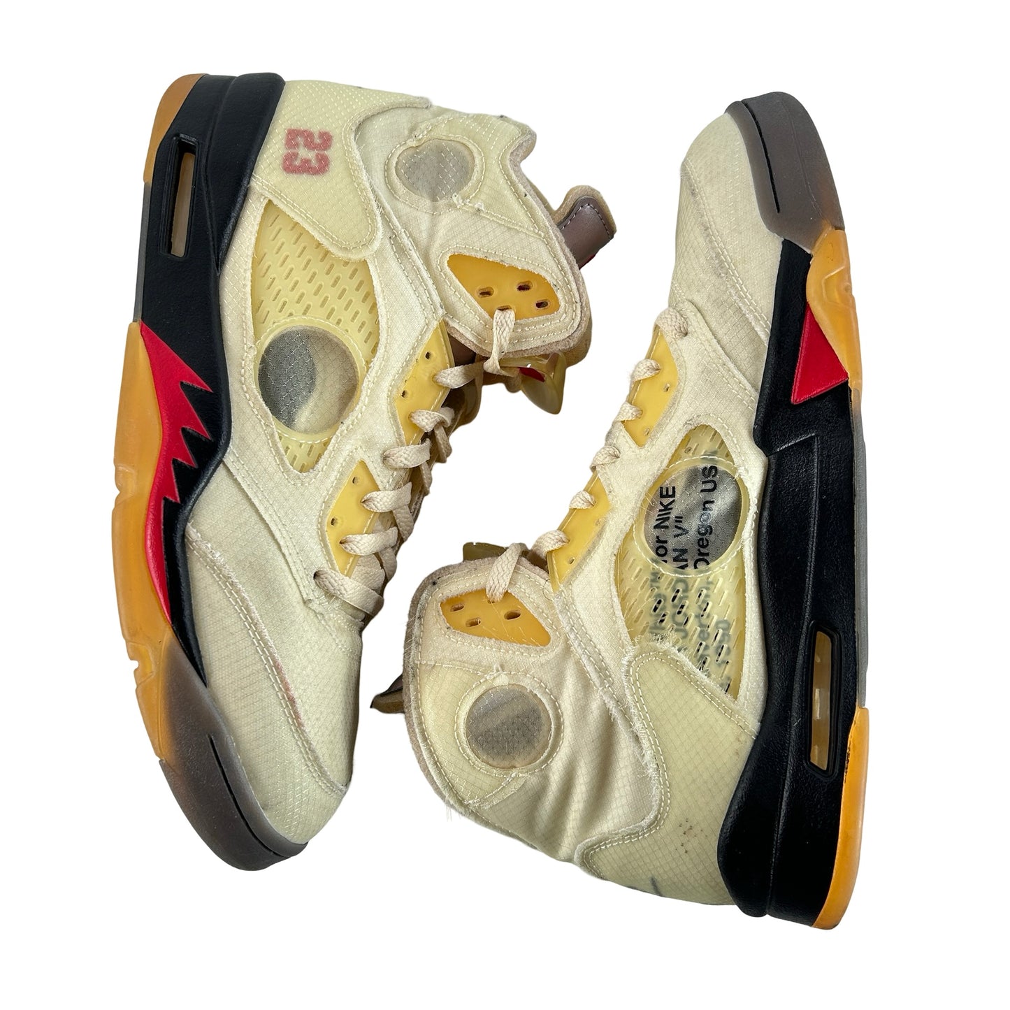 DH8565 100 Jordan 5 Off-Blanco Vela