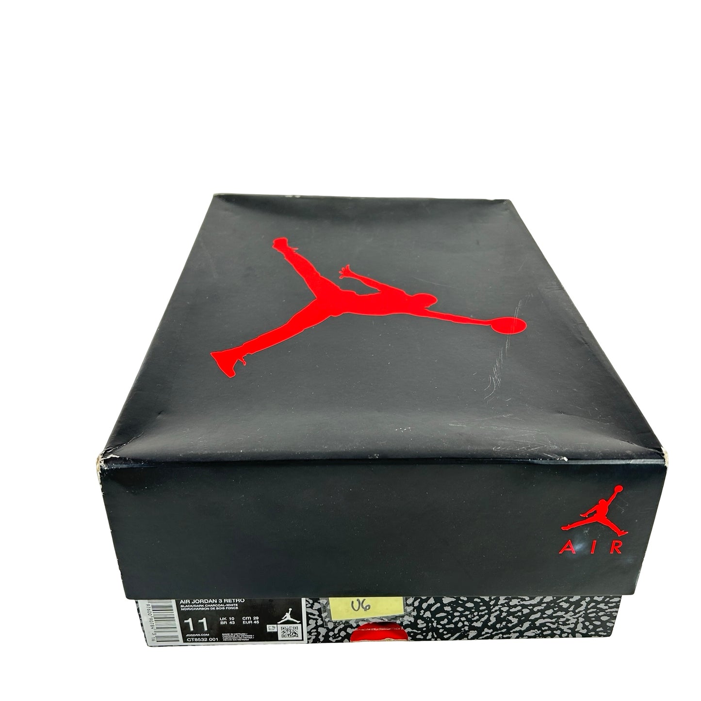 CT8532 001 Jordan 3 Retro Black Cat (2025) [USED] - 11 M (Used6)