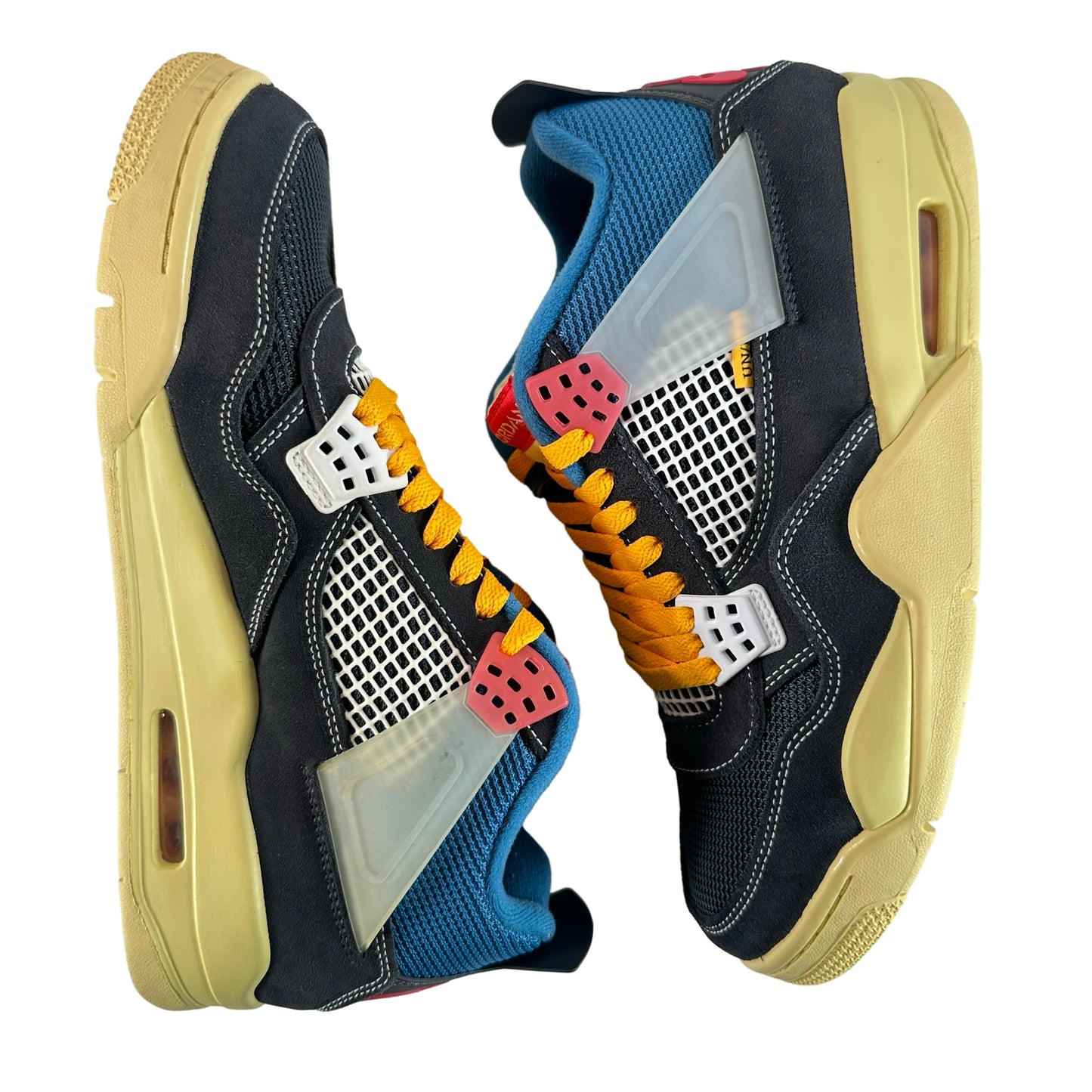 DC9533 001 Jordan 4 Retro Union Off Noir [USED] - 9 M (Used5)
