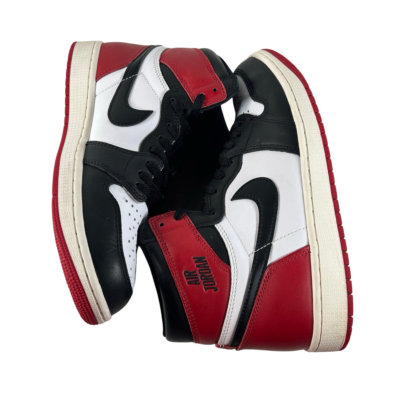 DZ5485 106 Jordan 1 Retro High OG Black Toe Reimagined [USED] - 9.5 M (Used14)